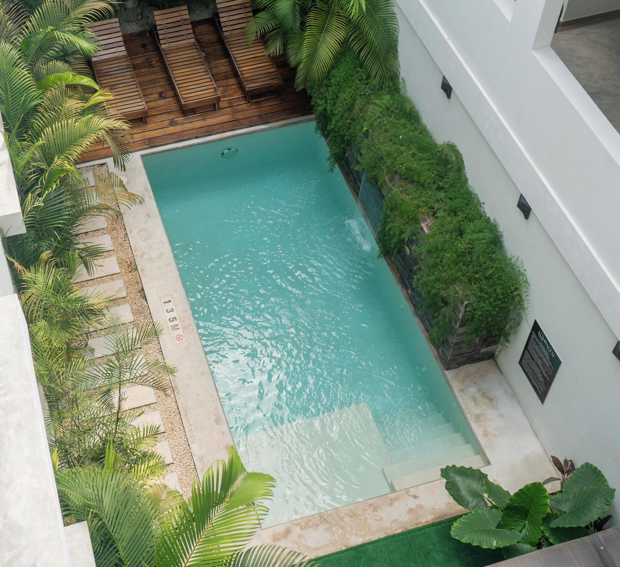 Vista Piscina Hotel Muyu Tulum