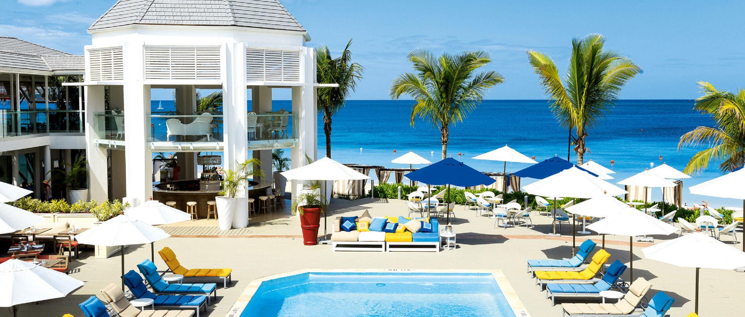 Vista Piscina Azul Beach Resort Negril
