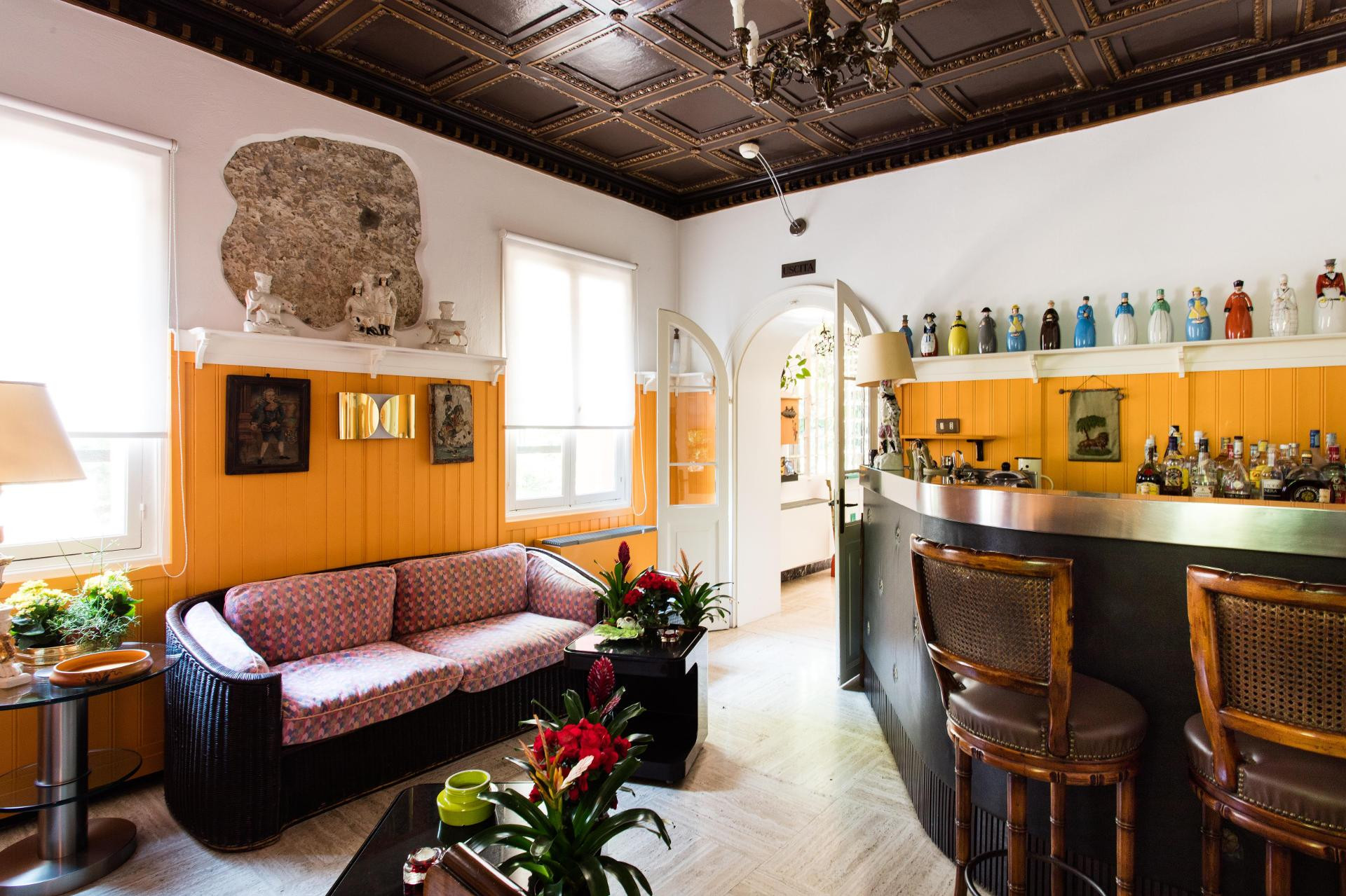 Bar/Salón Albergo Quattro Fontane - Residenza d'Epoca