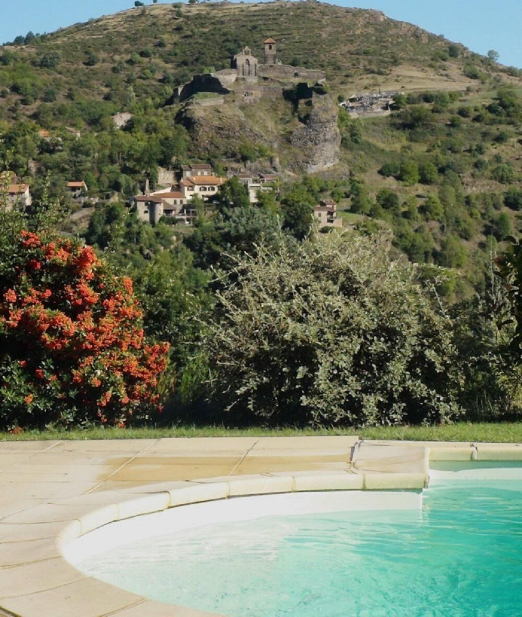 Vista Piscina Chambres d'hôtes Clair Matin