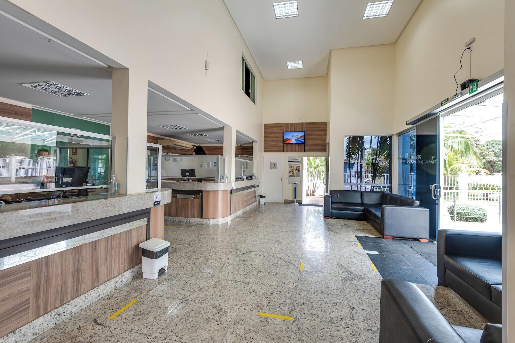 Vista Lobby DiRoma Lacqua I - Direto com o Grupo DiRoma - acesso ao Acqua Park com café da manhã
