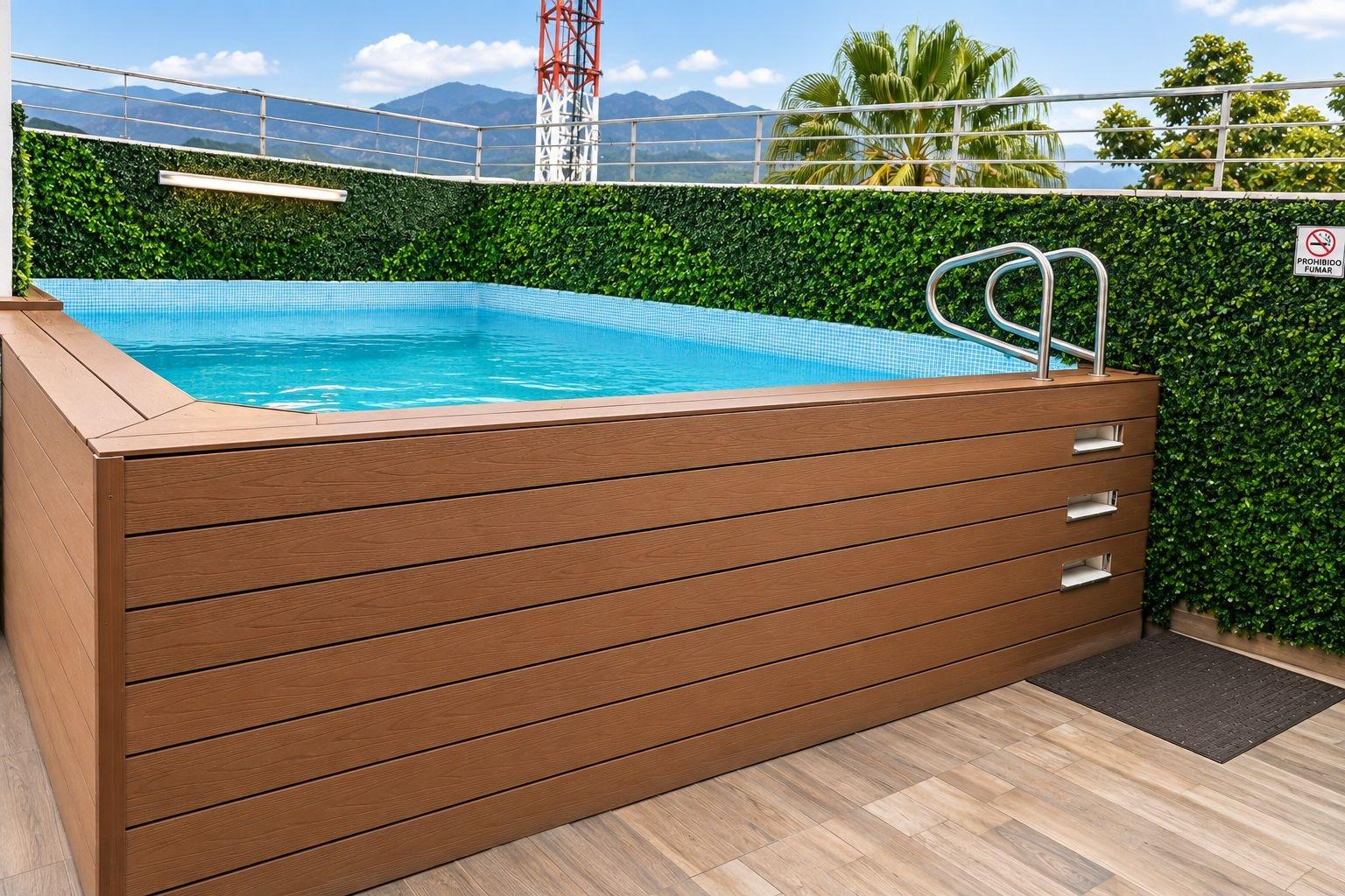 Vista Piscina Hotel Boutique de Firma