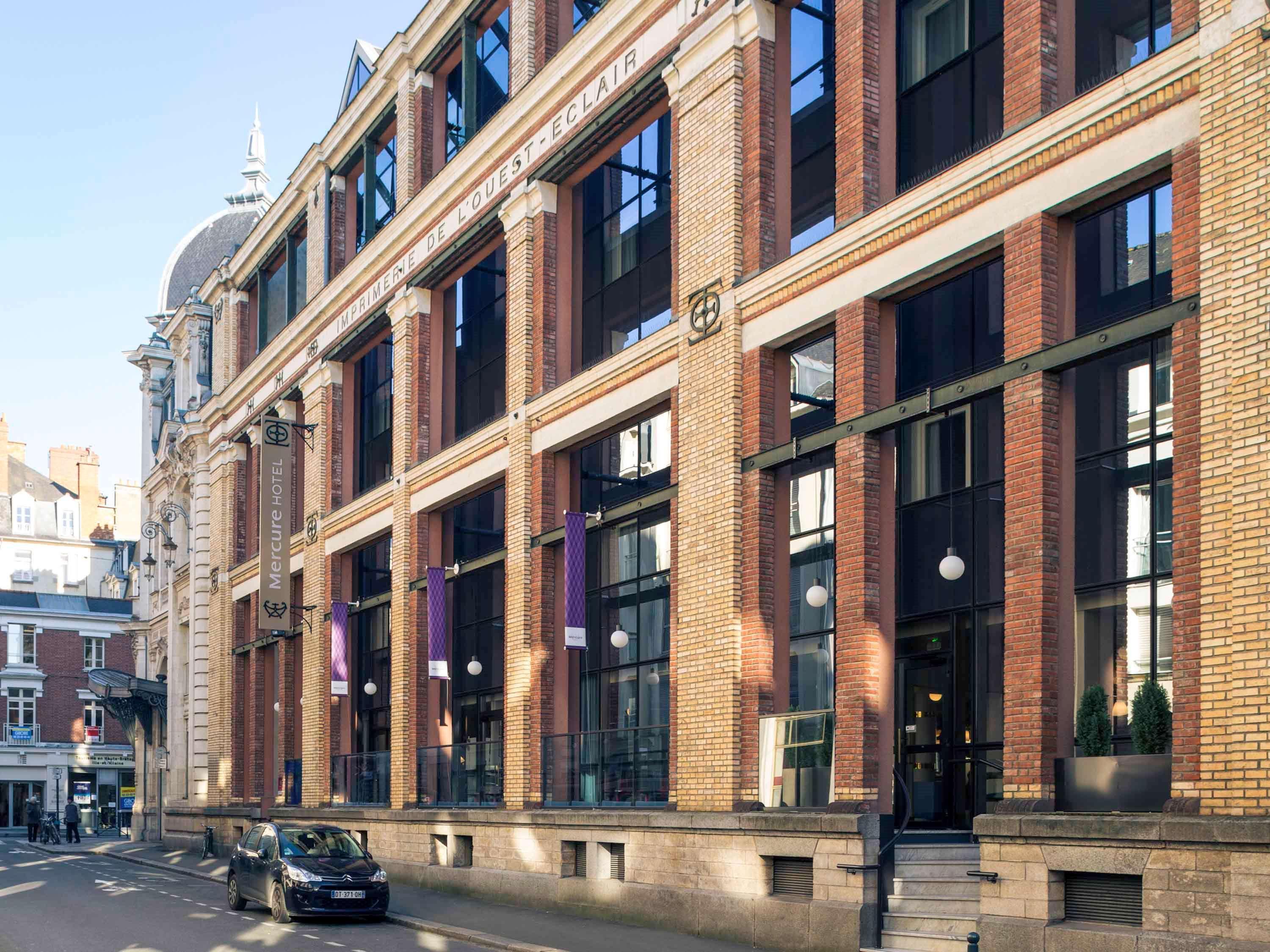 Vista Exterior Mercure Rennes Centre Parlement