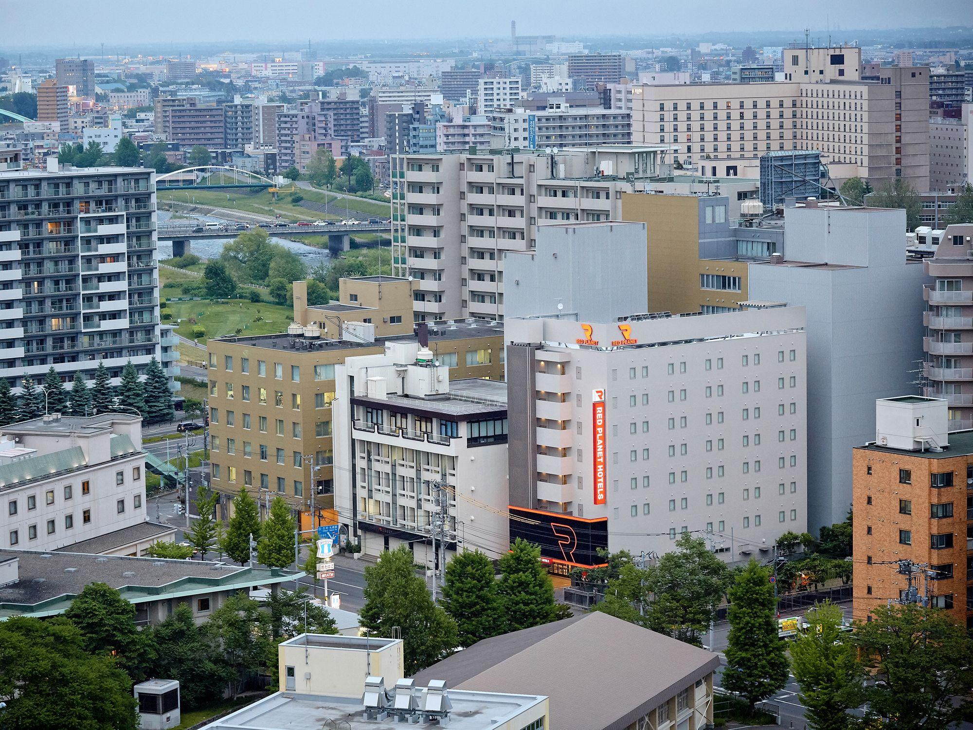 Vista da fachada Red Planet Sapporo Susukino South