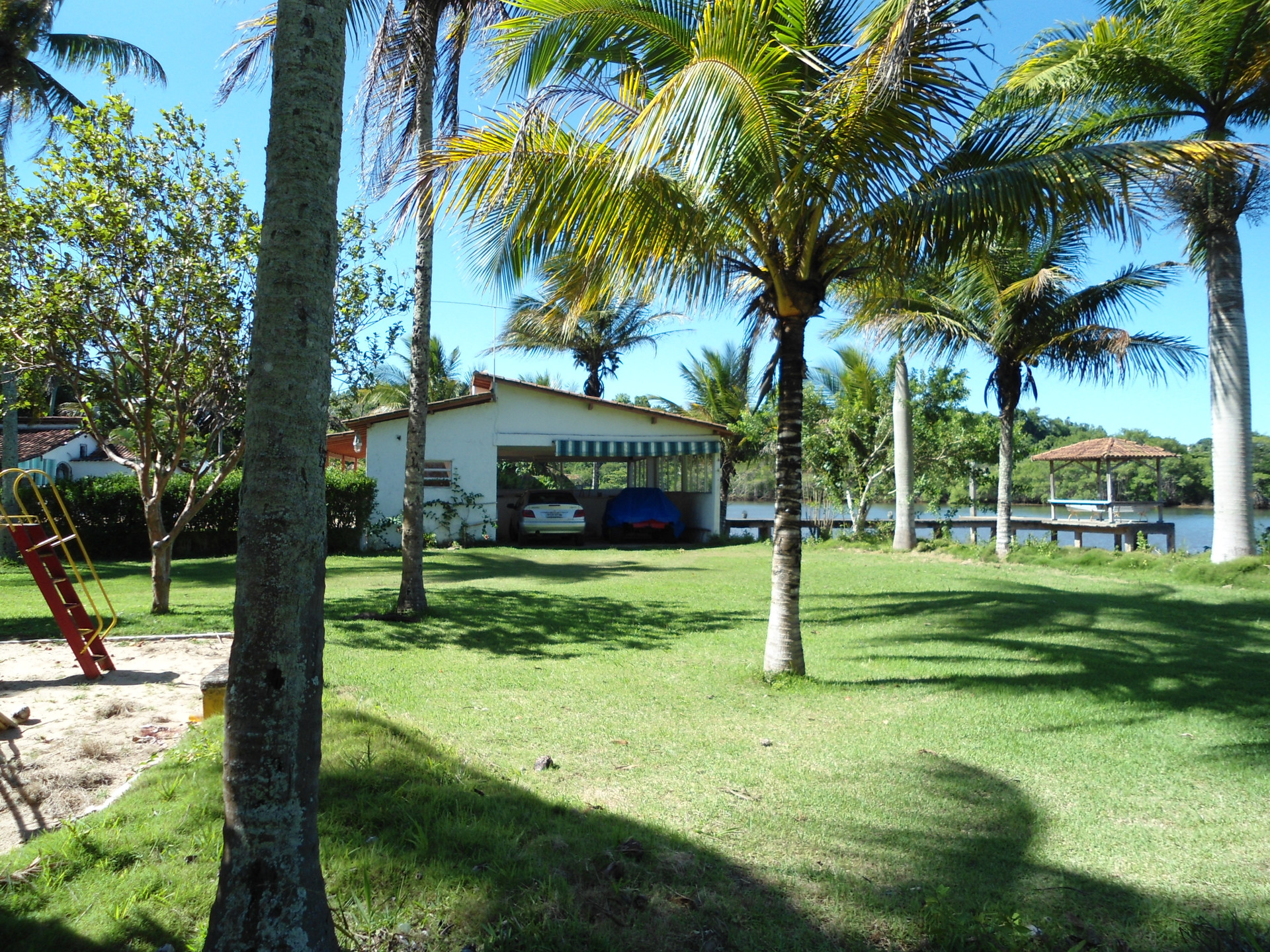 Vista Exterior Chácara de veraneio