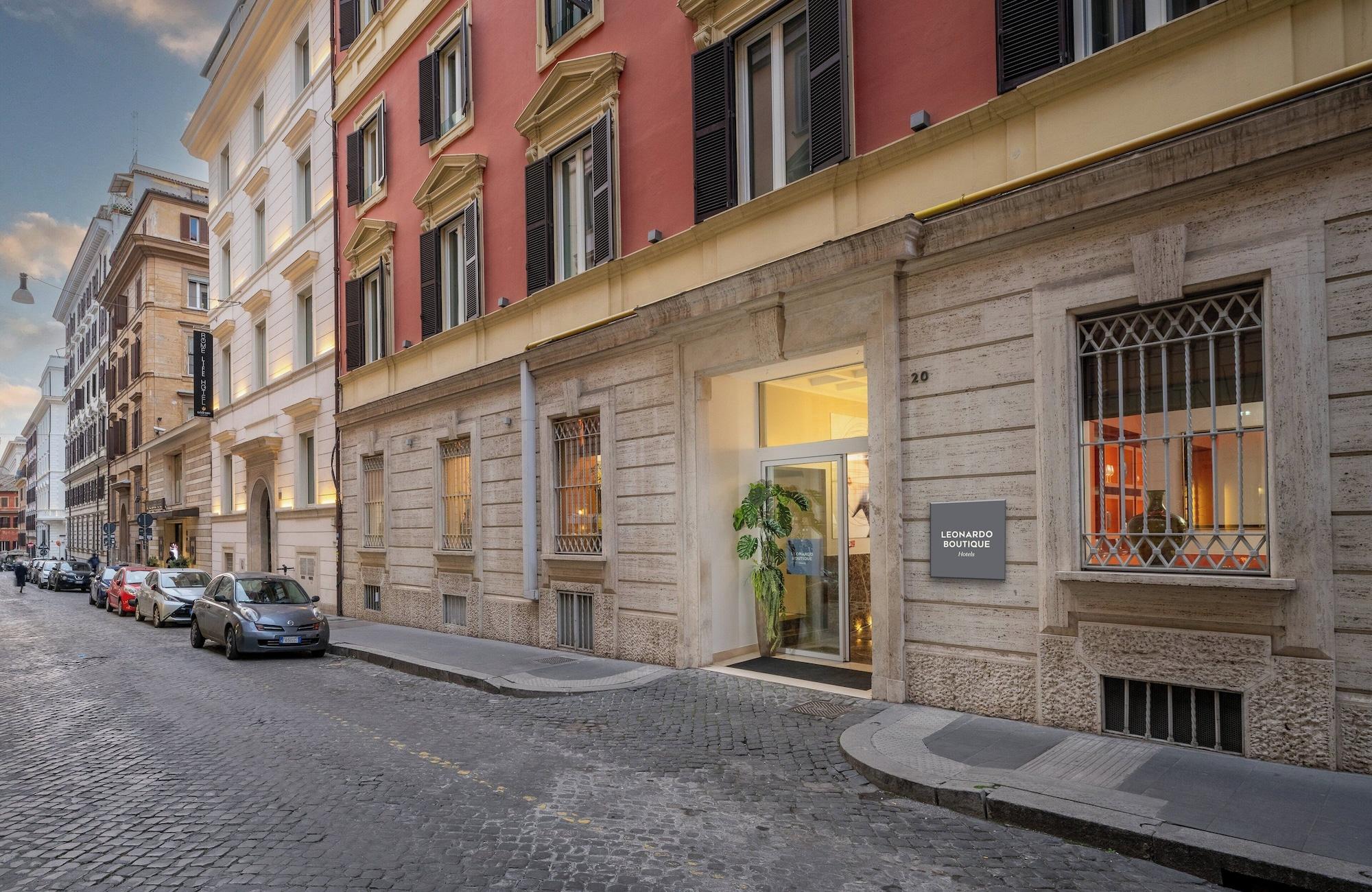 Vista Exterior Leonardo Boutique Hotel Rome Monti