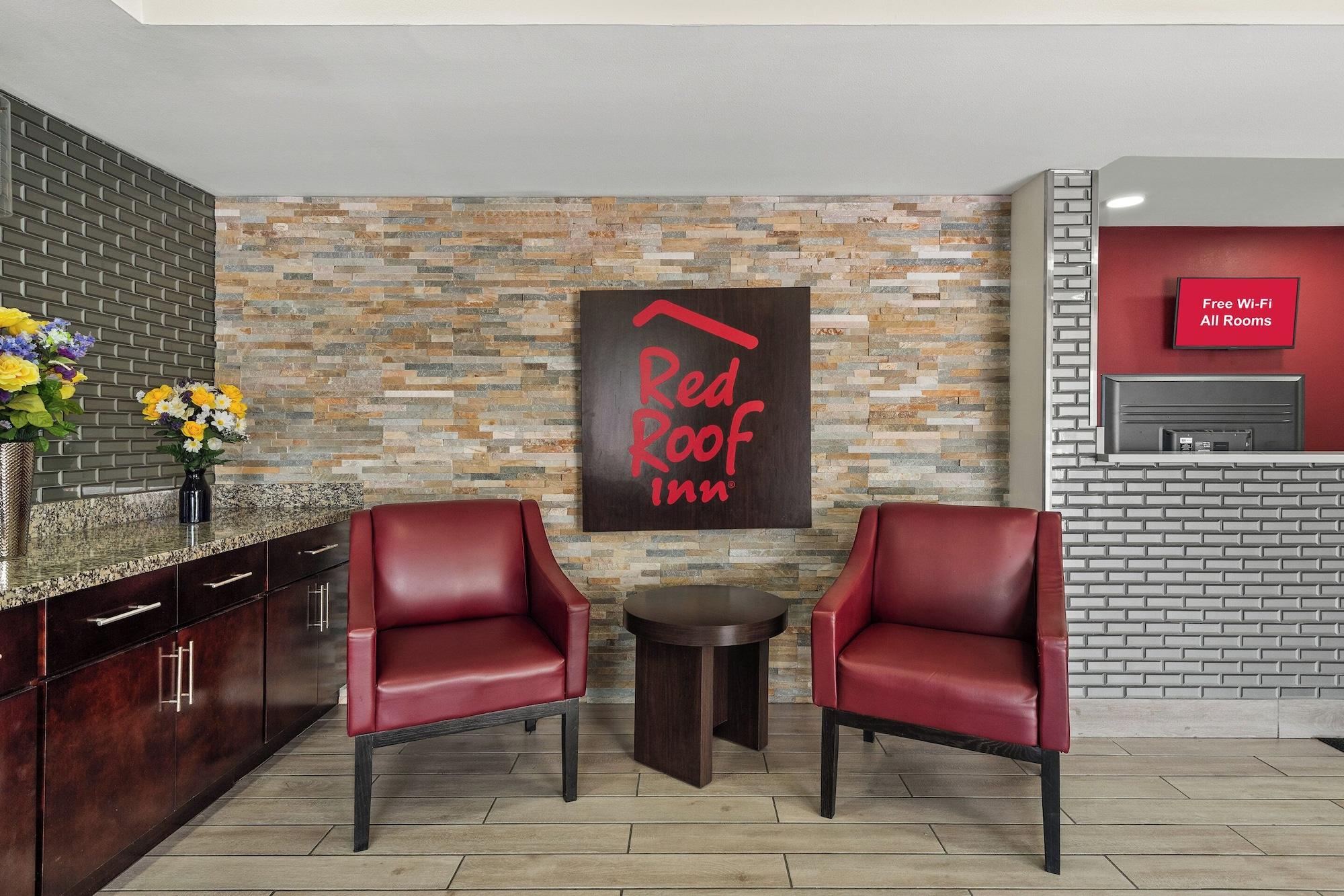 Vista Lobby Red Roof Inn Baton Rouge