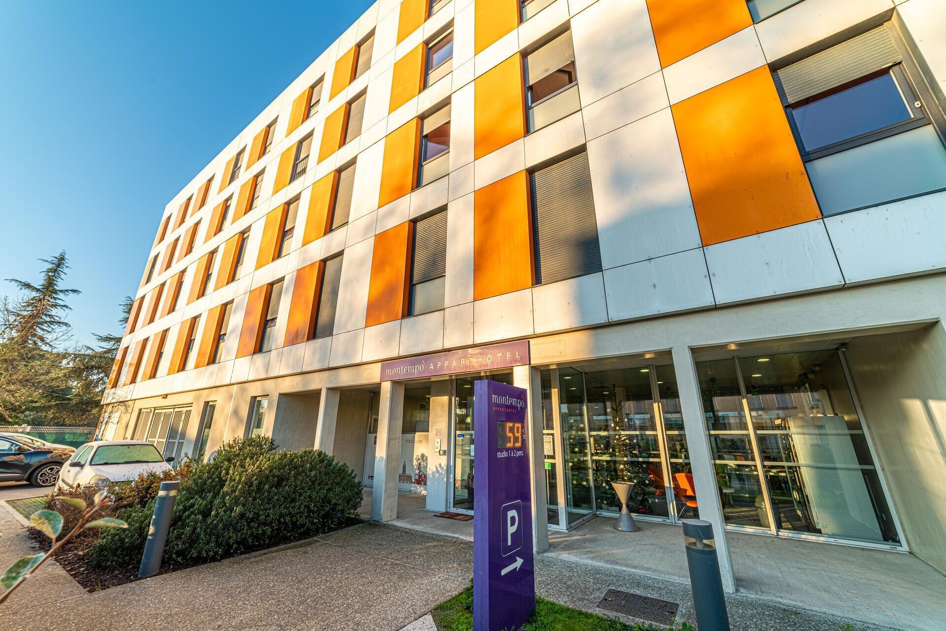 Vista Exterior Montempô Apparthôtel Toulouse Balma