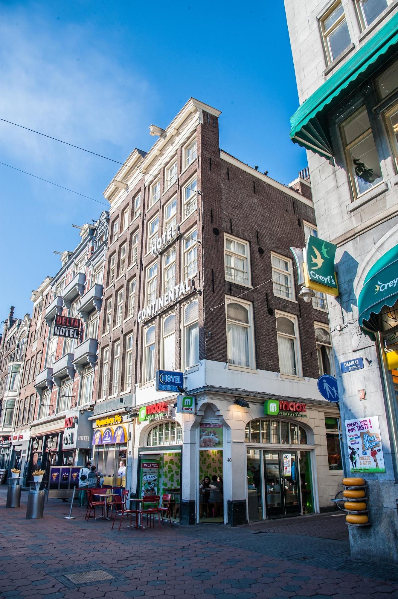 Vista Exterior Hotel Continental Amsterdam