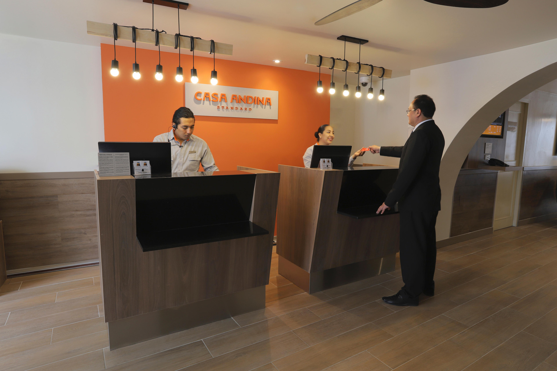 Vista Lobby Casa Andina Standard Trujillo Plaza