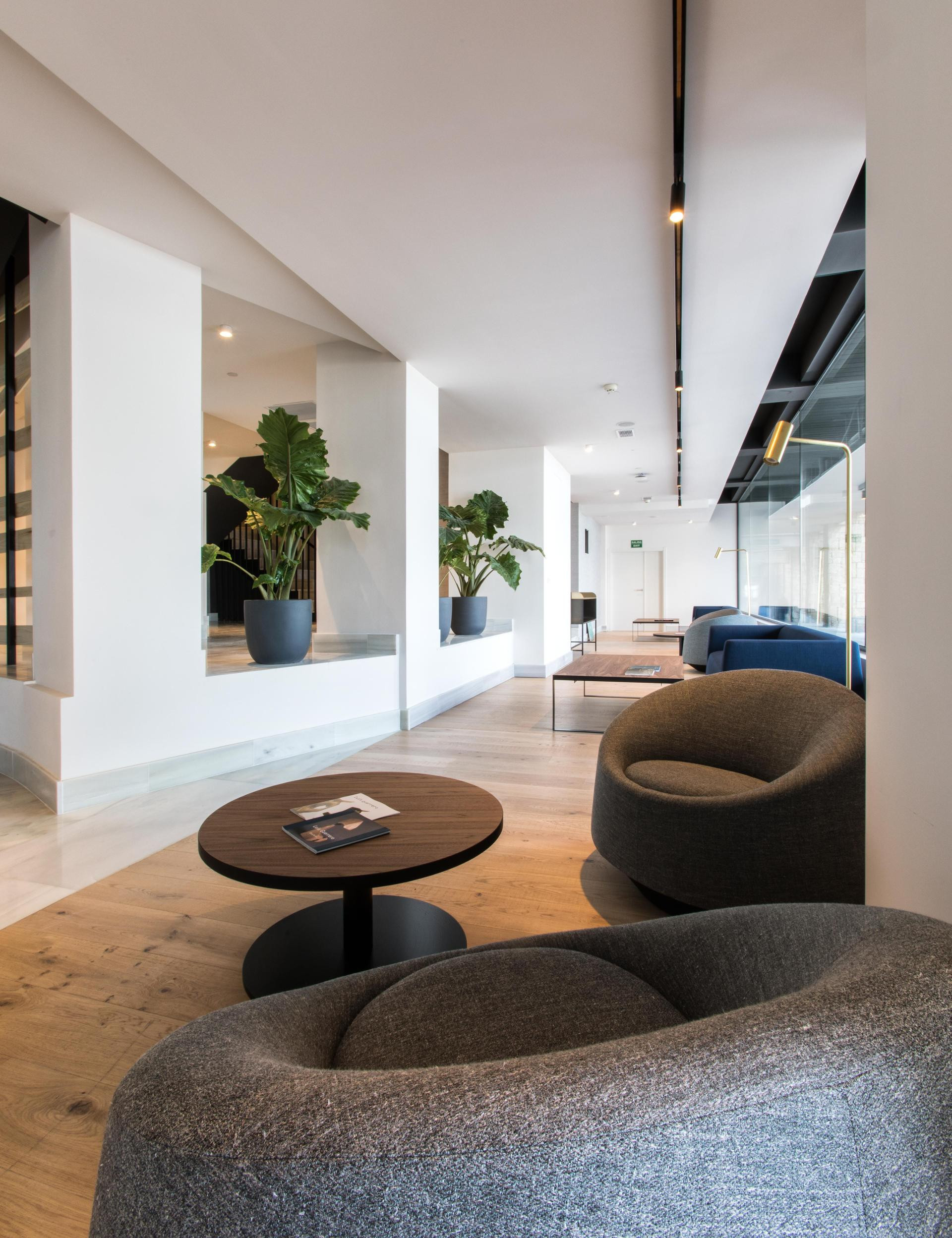 Vista Lobby Hotel Riazor