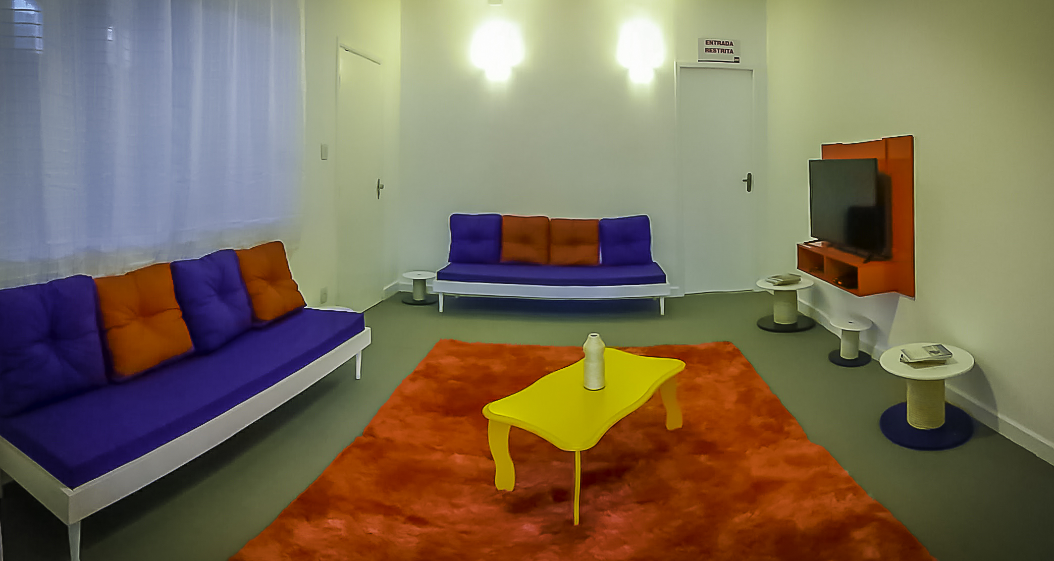 Vista Lobby Pousada Peruibe 455