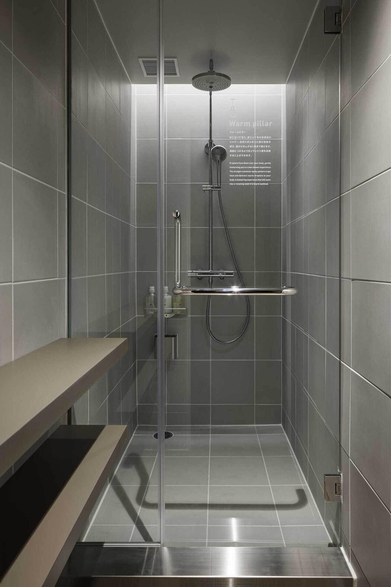 Equipamiento de Habitación 9h nine hours Shinagawa station for men