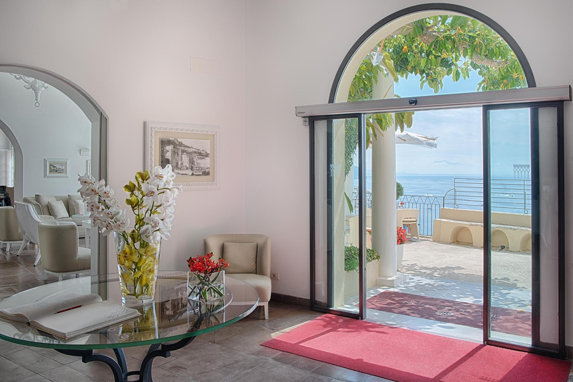 Vista Lobby Anantara Convento di Amalfi Grand Hotel