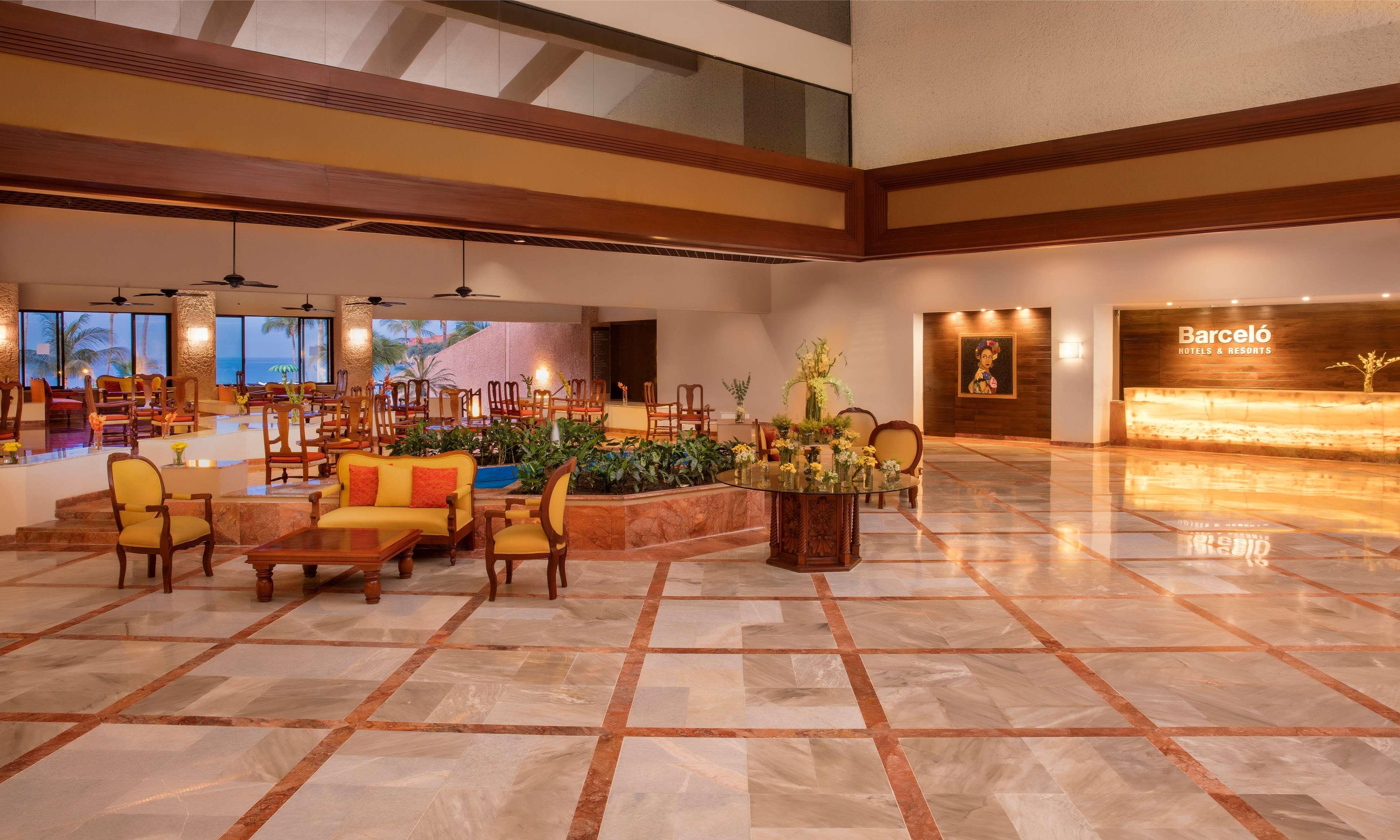 Vista Lobby Barceló Huatulco