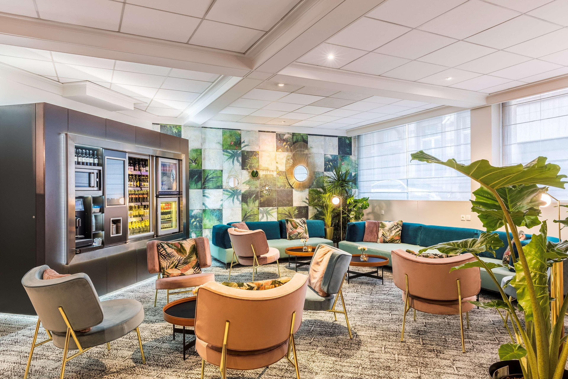 Vista Lobby NH Brussels Stéphanie