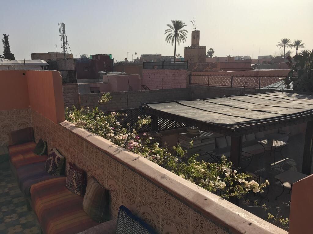 Vista Exterior Hostel Riad Marrakech Rouge