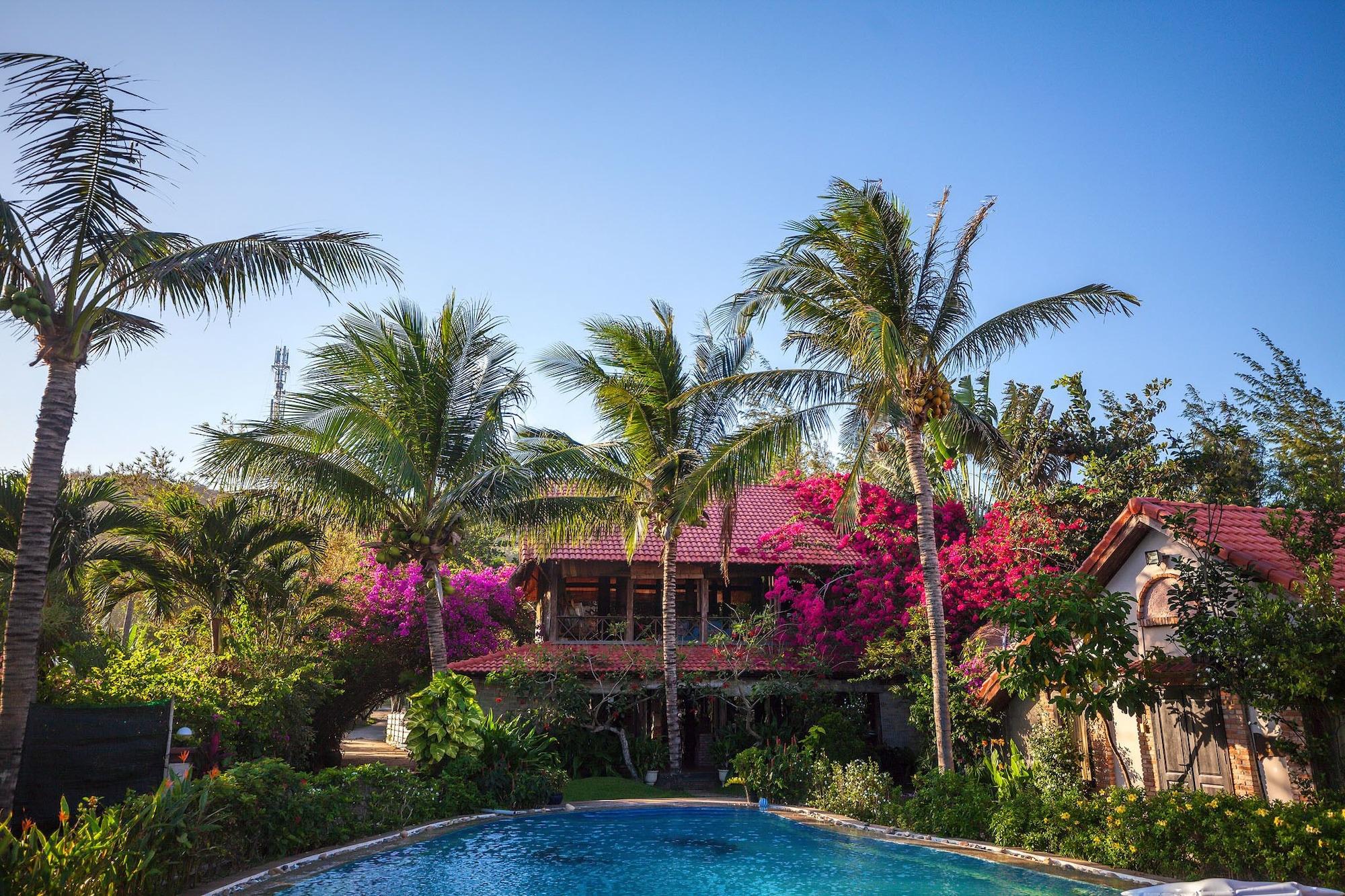 Vista Piscina Green Organic Villas