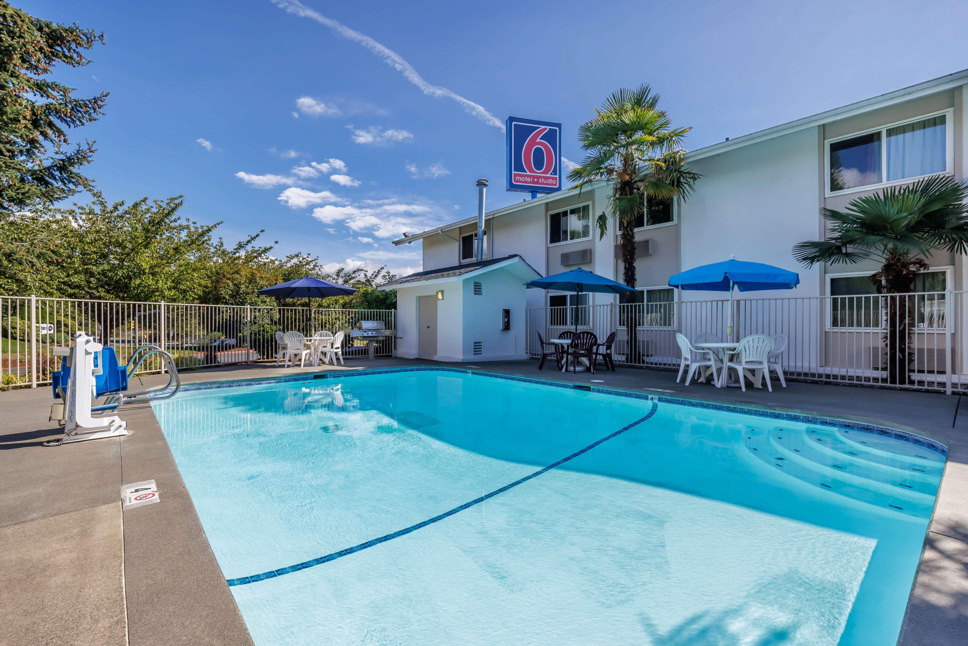 Vista Piscina Motel 6 Seattle, WA - Sea-Tac Airport South