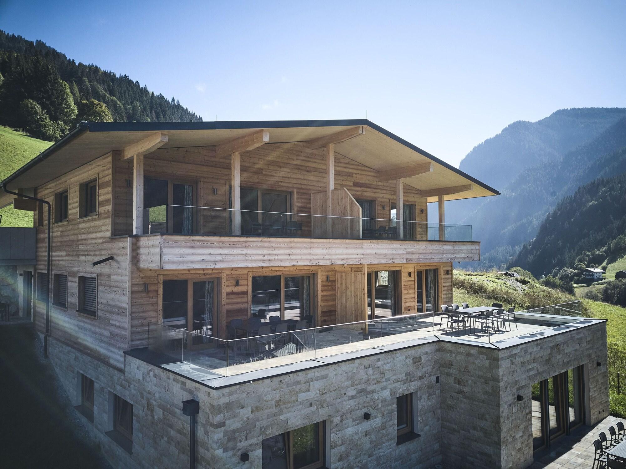 Vista Exterior AlpenParks Chalet & Apartment Steve Lodge Viehhofen
