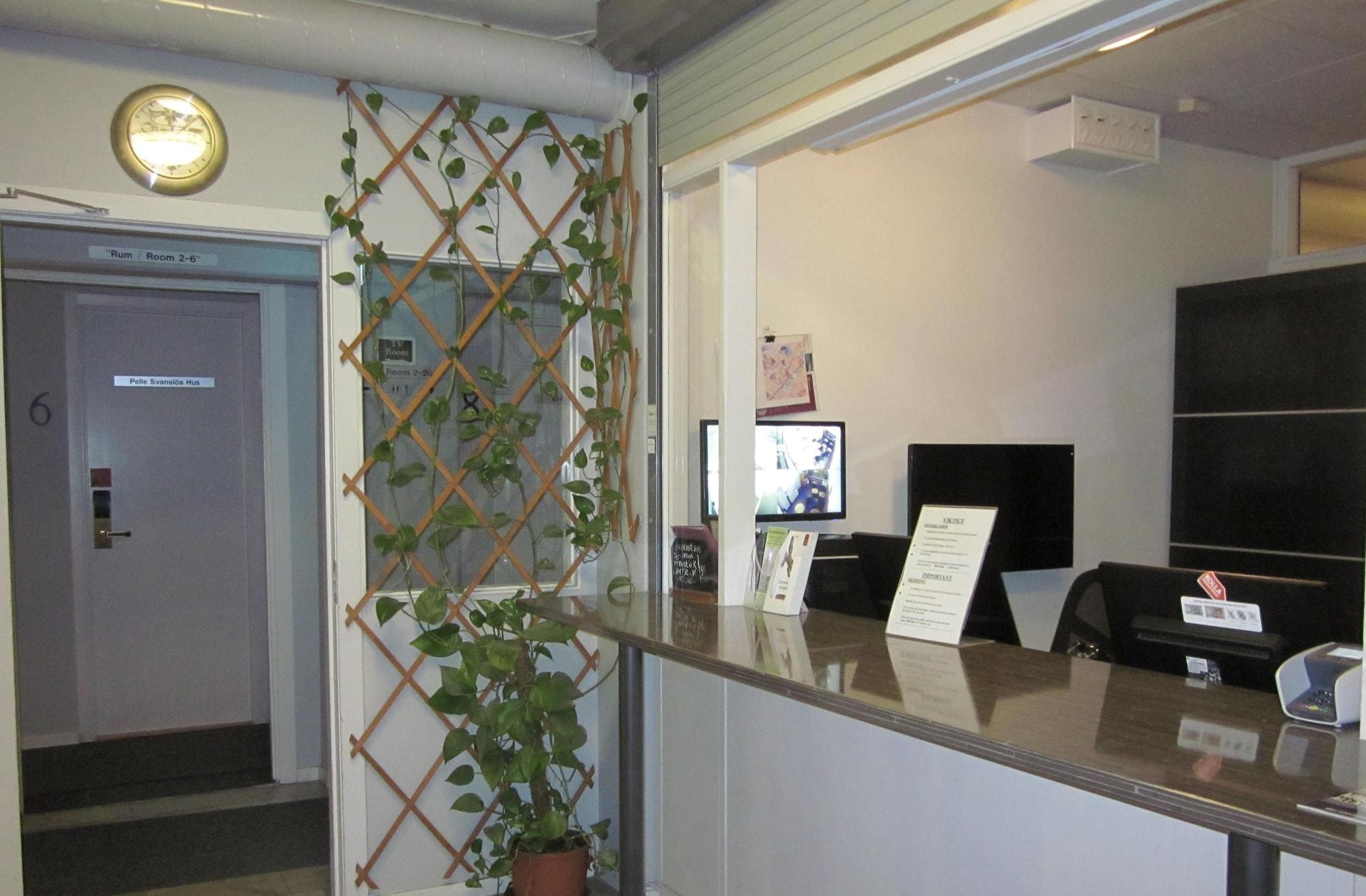 Vista Lobby Uppsala City Hostel