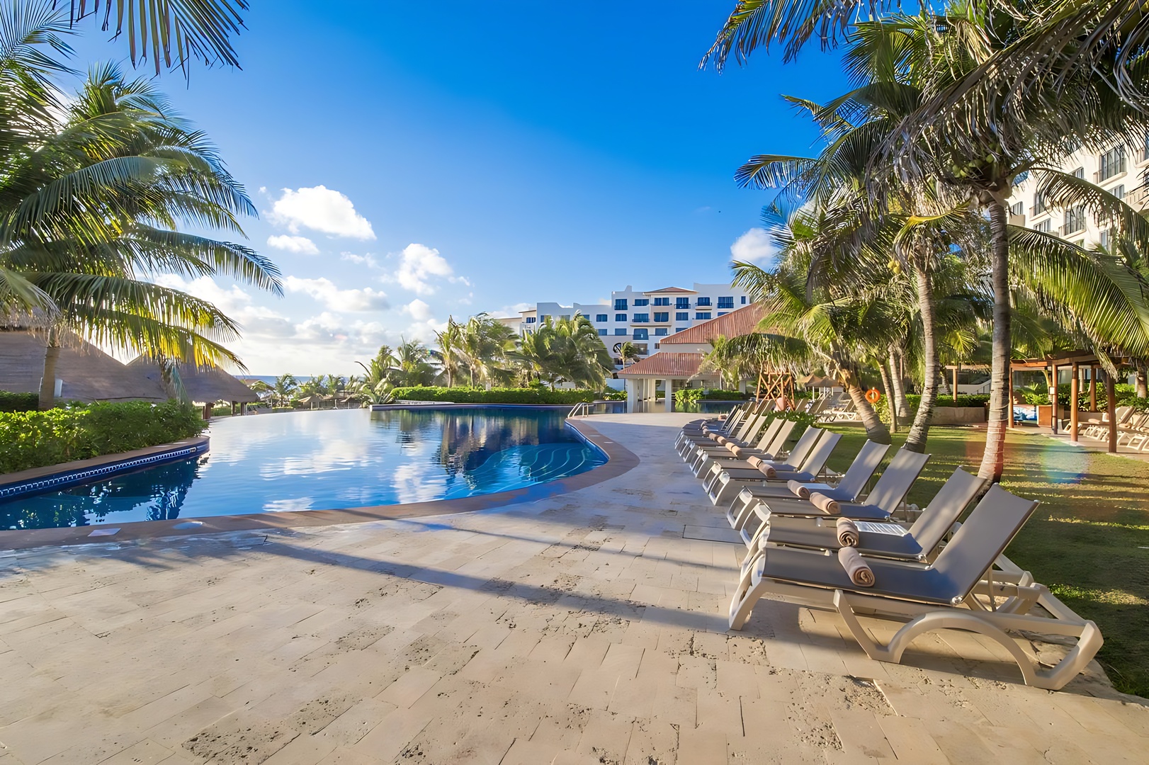 Vista Piscina Fiesta Americana Condesa Cancún All Inclusive