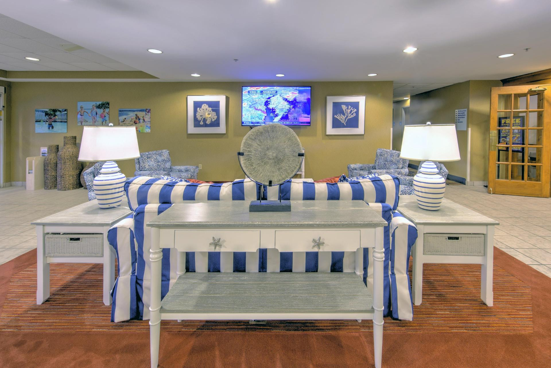 Vista Lobby Hotel Bethany Beach