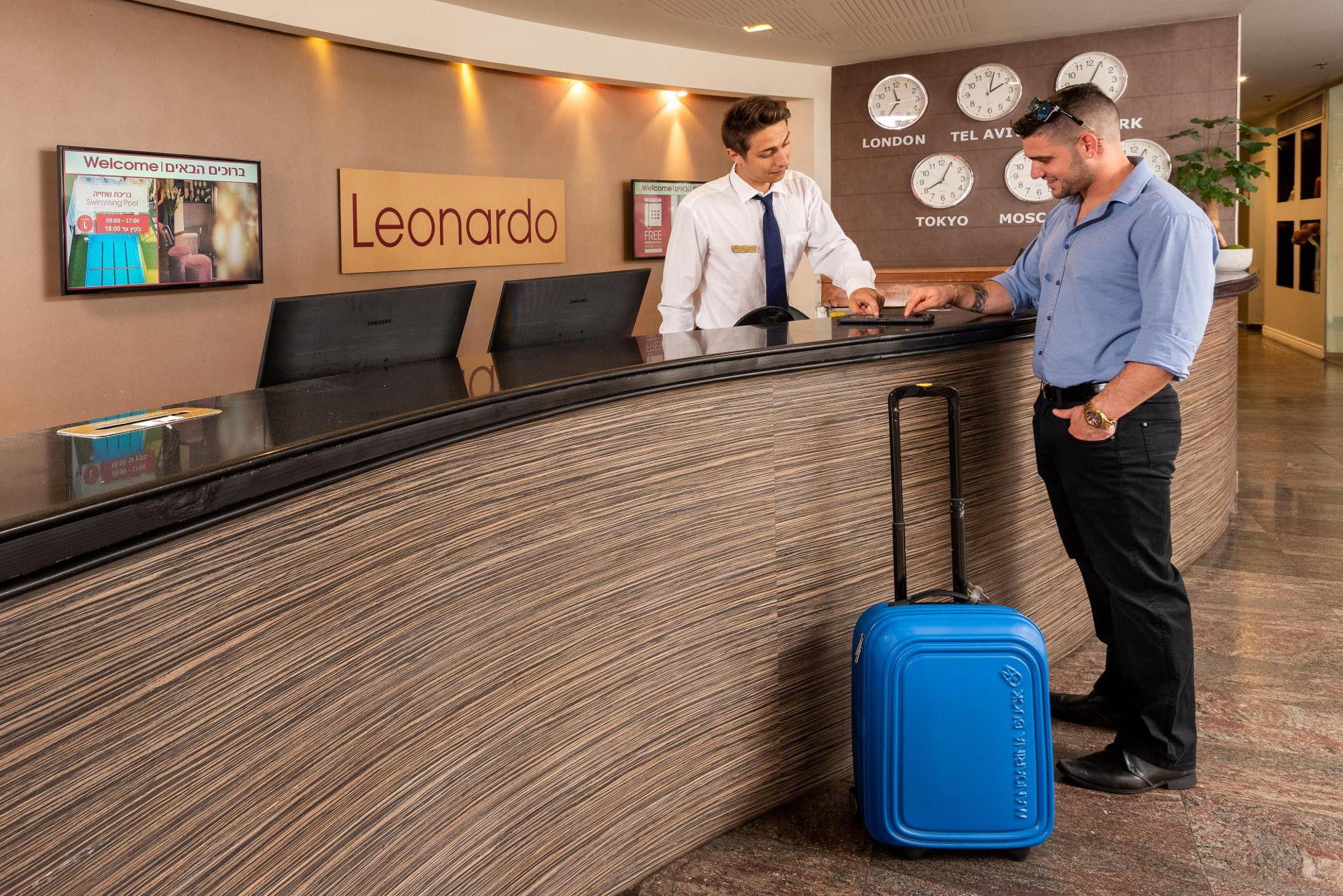 Vista Lobby Beach hotel tel aviv