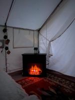 Alquiler Vacacional - Pony, MT — Glamping on private creek. Wifi, horse-pen, endless riding trails!