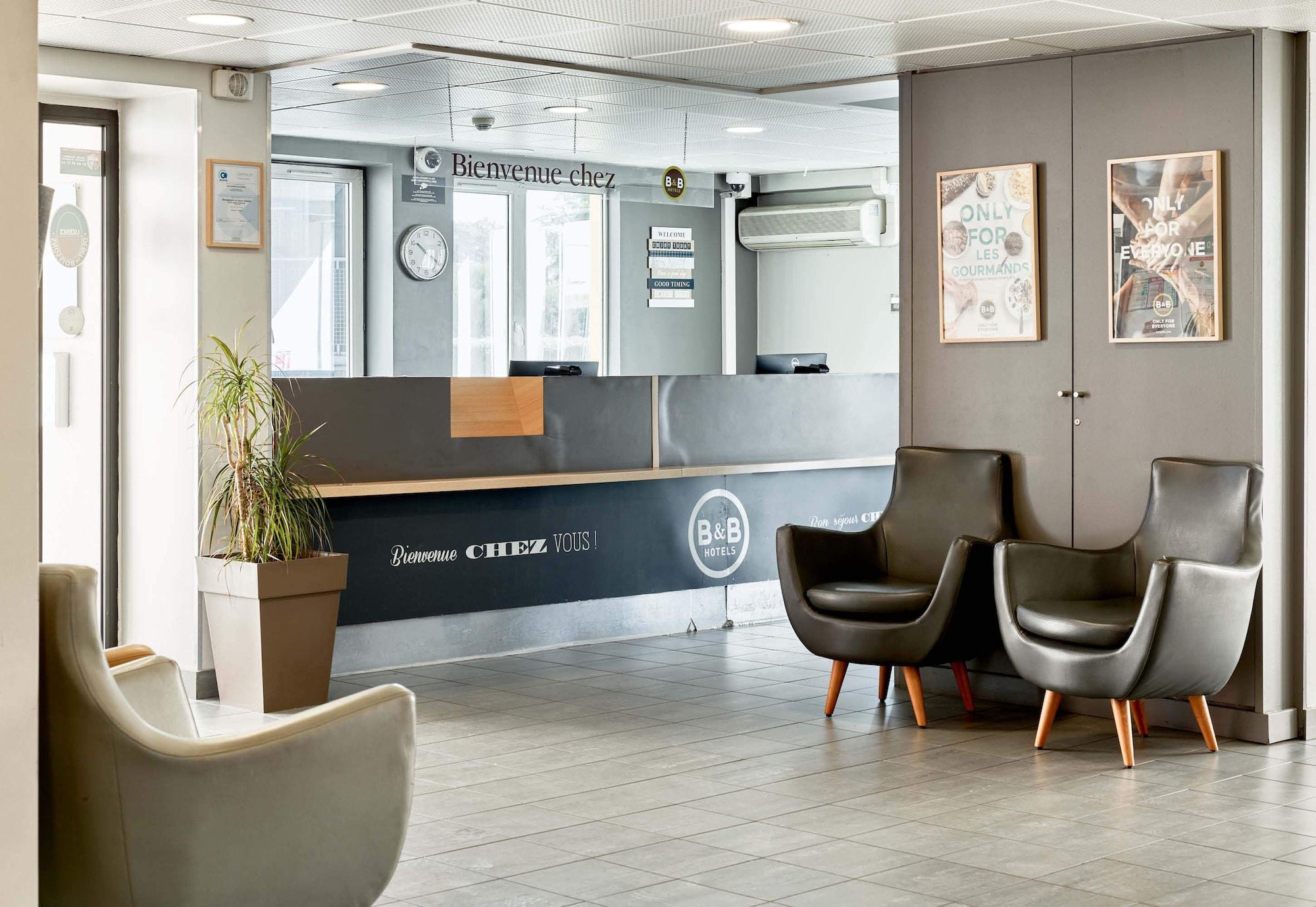 Vista Lobby B&B HOTEL Paris Nord Aulnay-sous-Bois