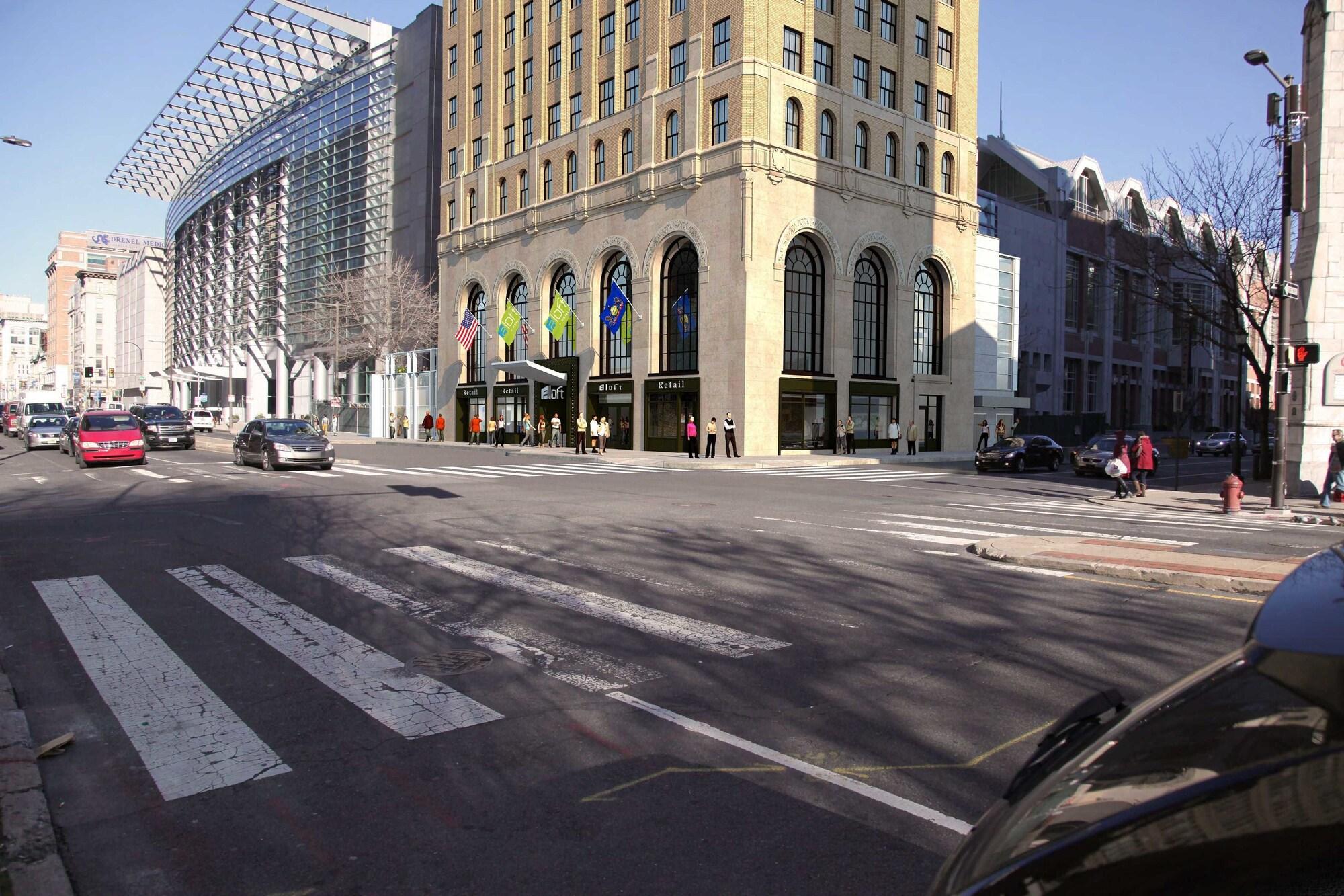 Vista Exterior Aloft Philadelphia Downtown
