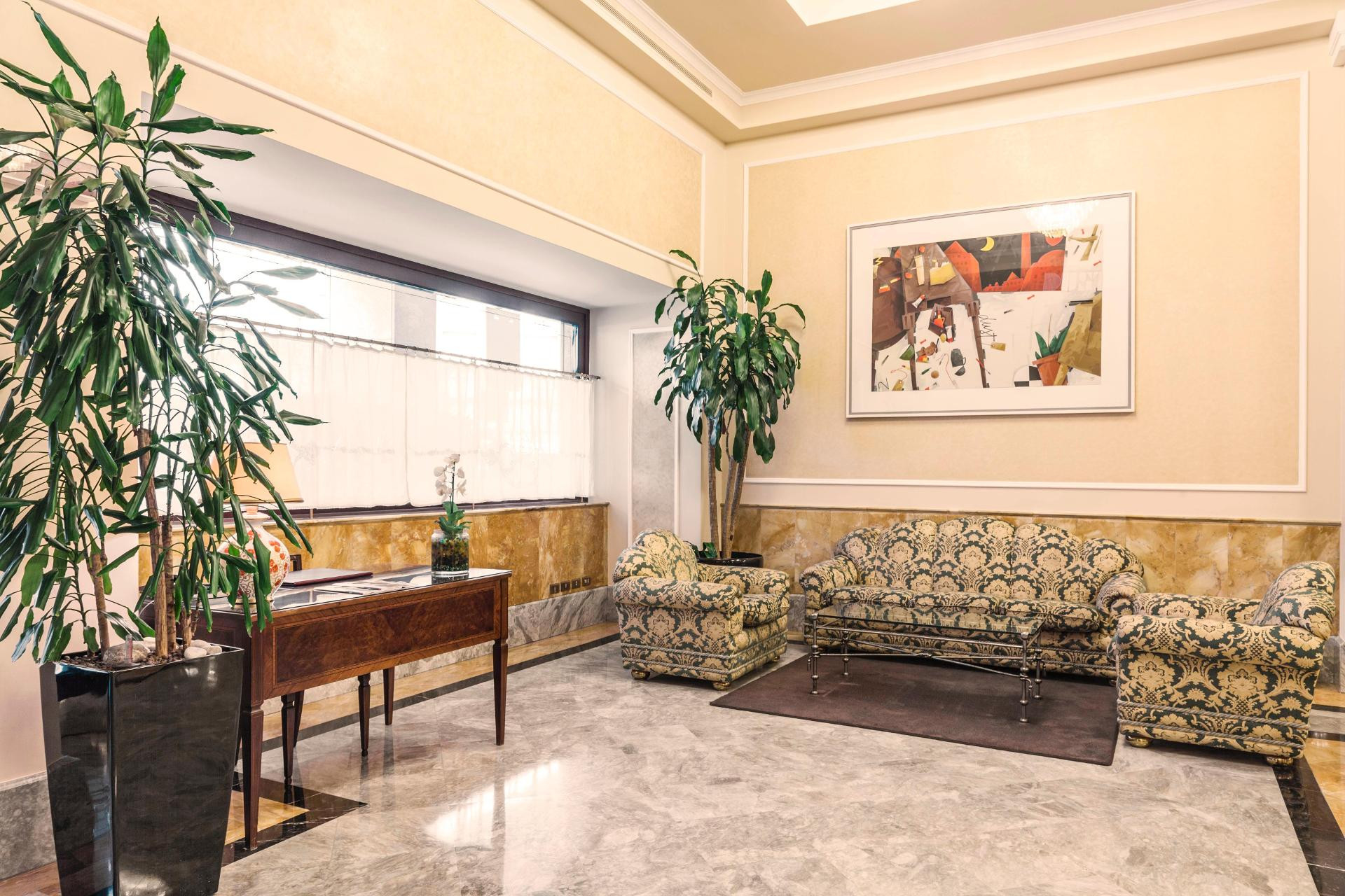 Vista Lobby Doria Grand Hotel