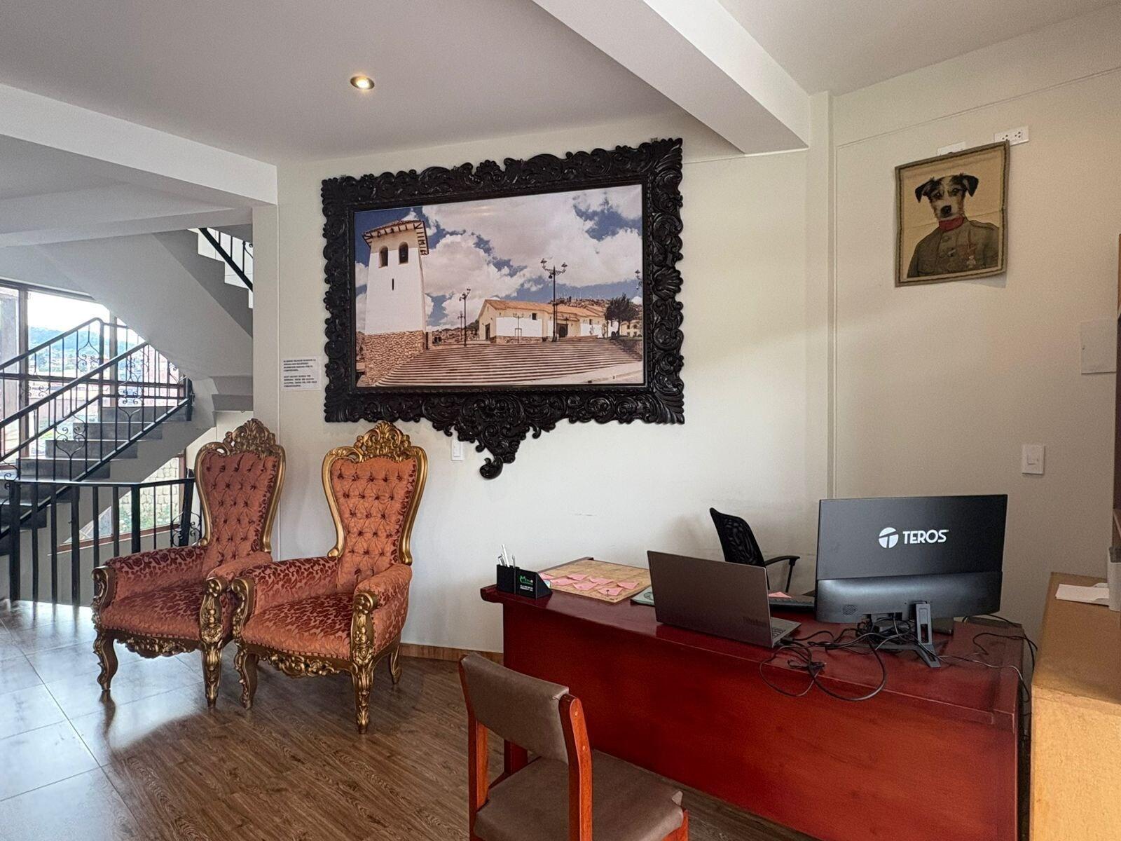 Vista Lobby JUAN PLACIDO Hospedaje