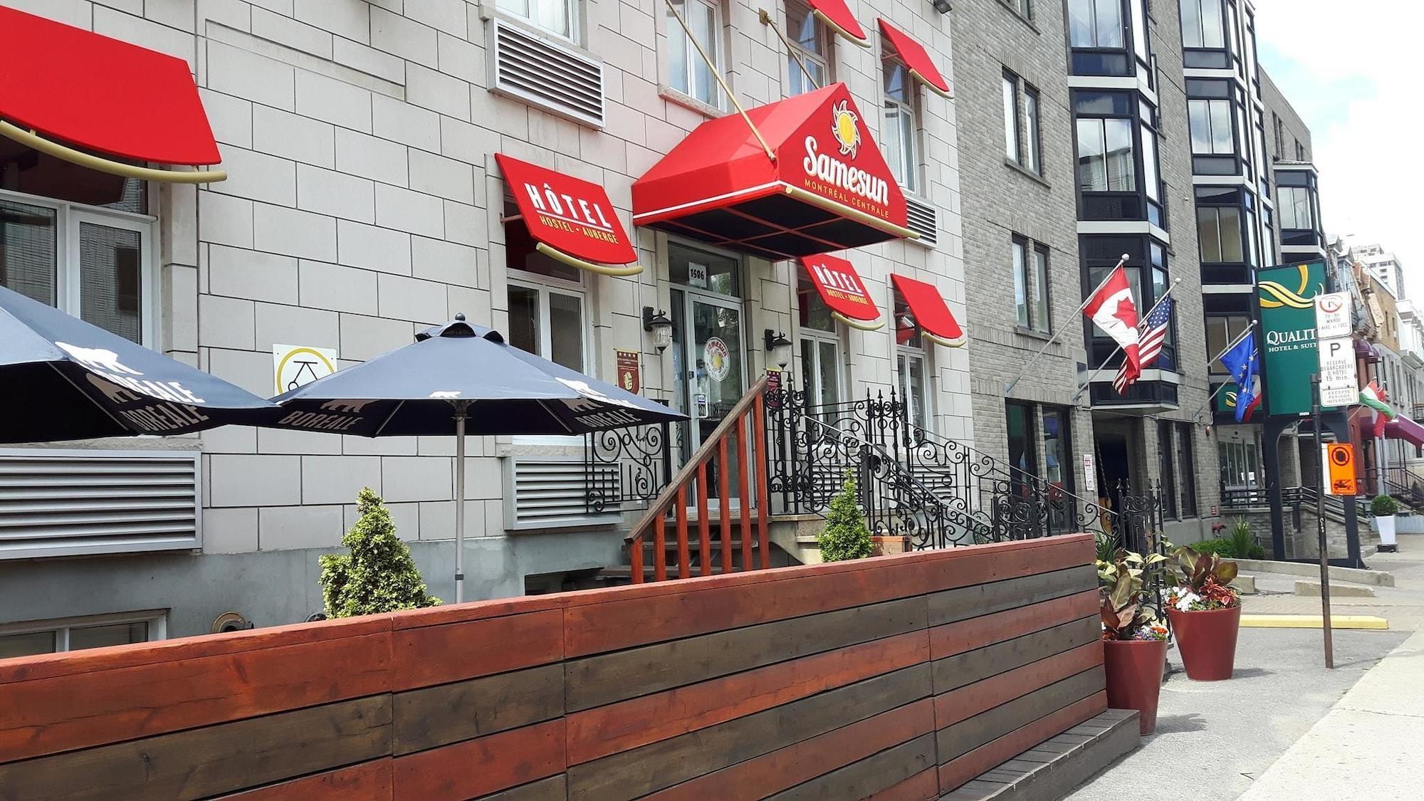 Vista Exterior Samesun Montreal Central - Hostel