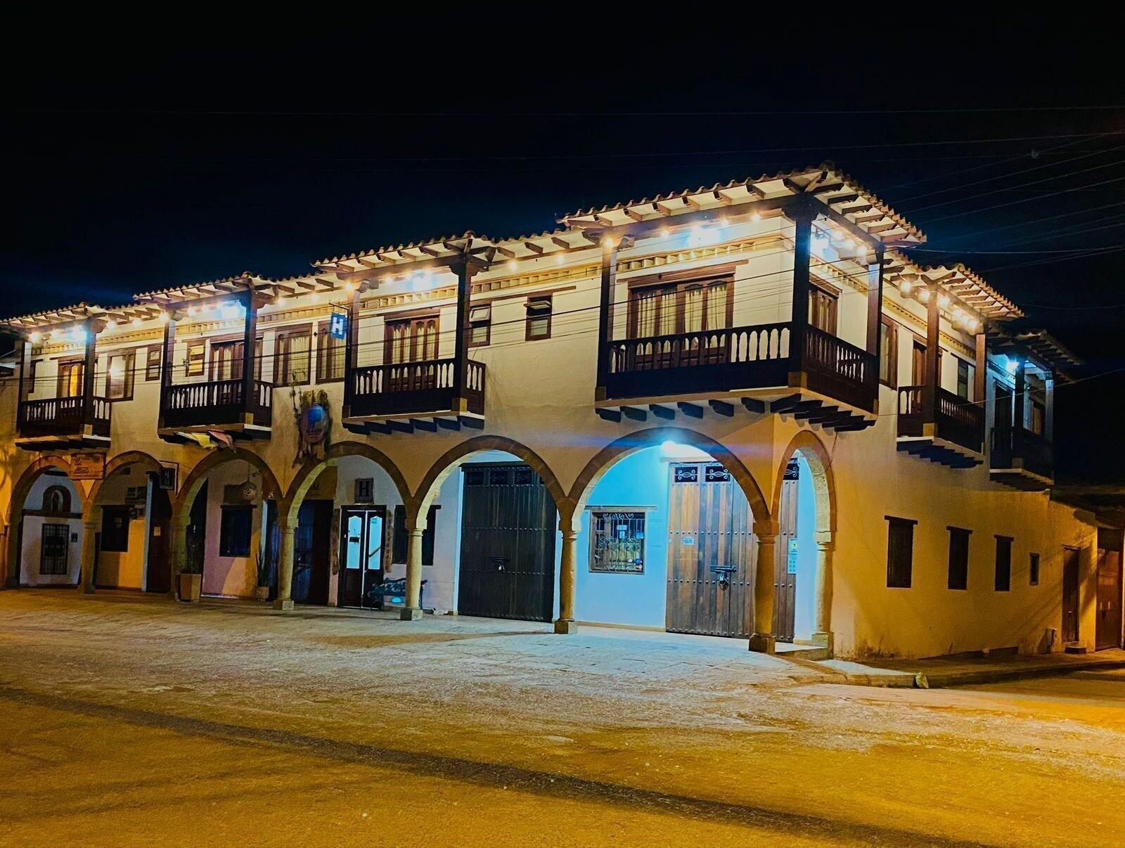 Vista Exterior Hotel Oasis de la villa