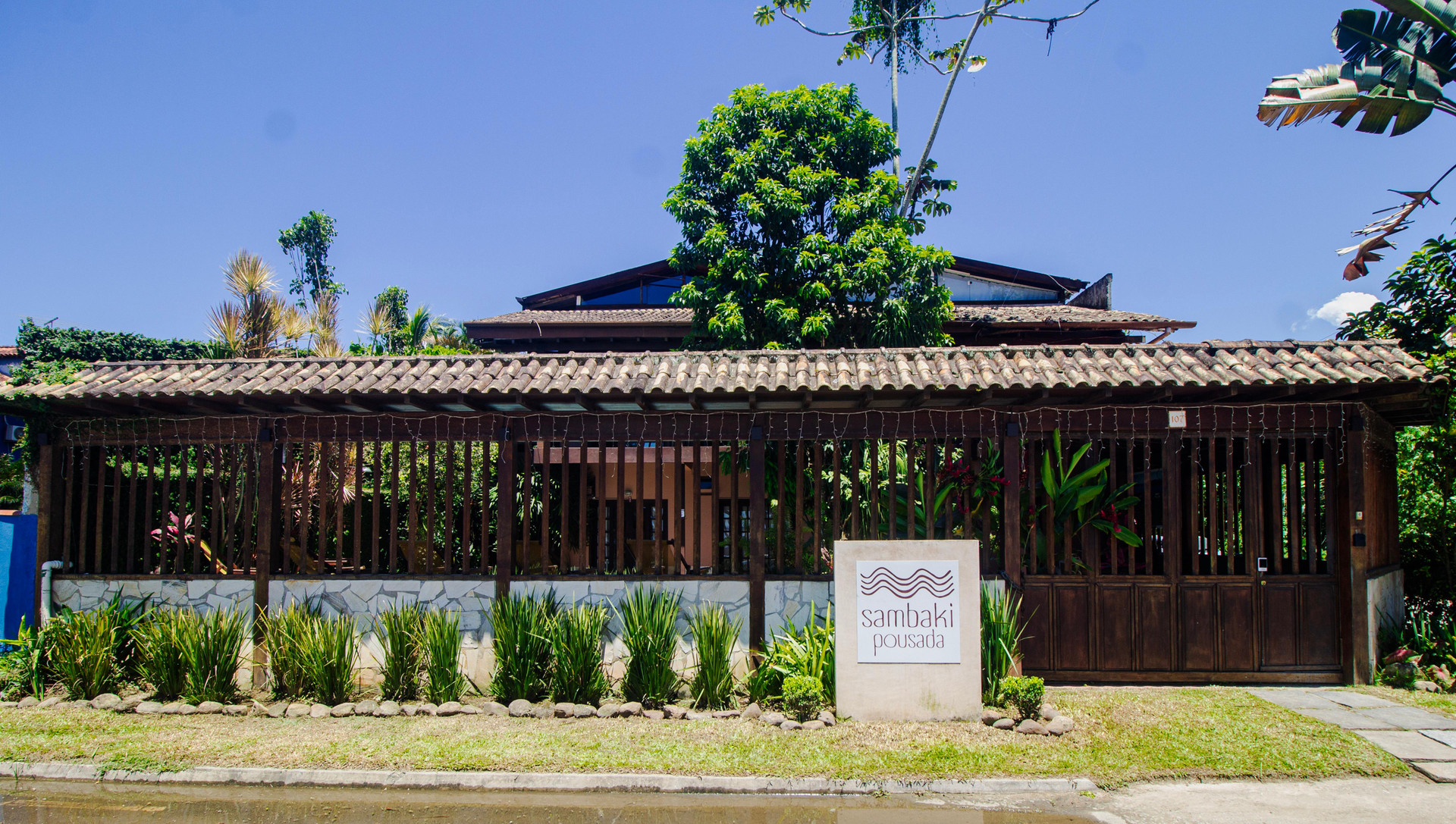 Vista Exterior Pousada Sambaki