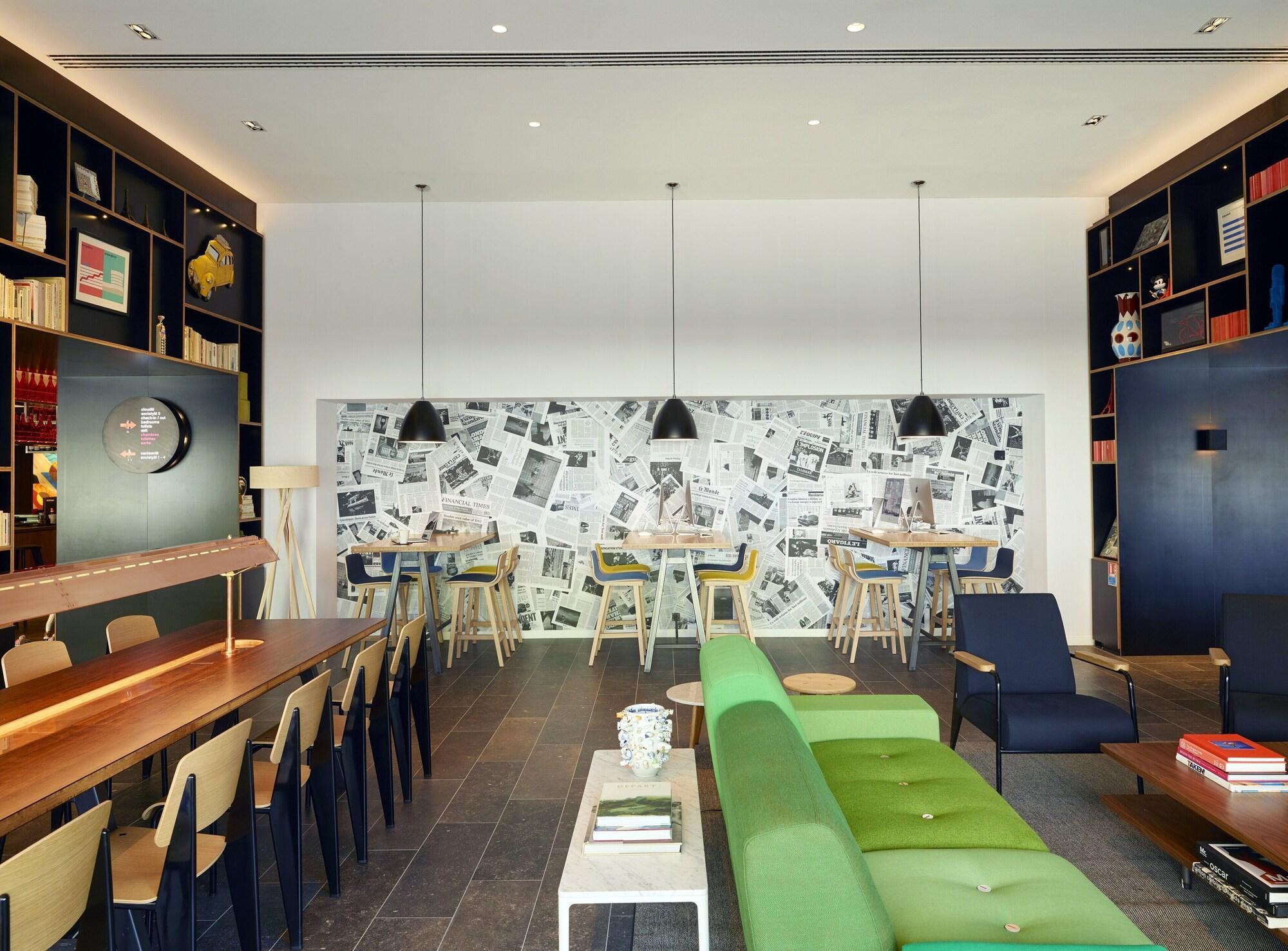 Vista Lobby citizenM Paris Gare de Lyon
