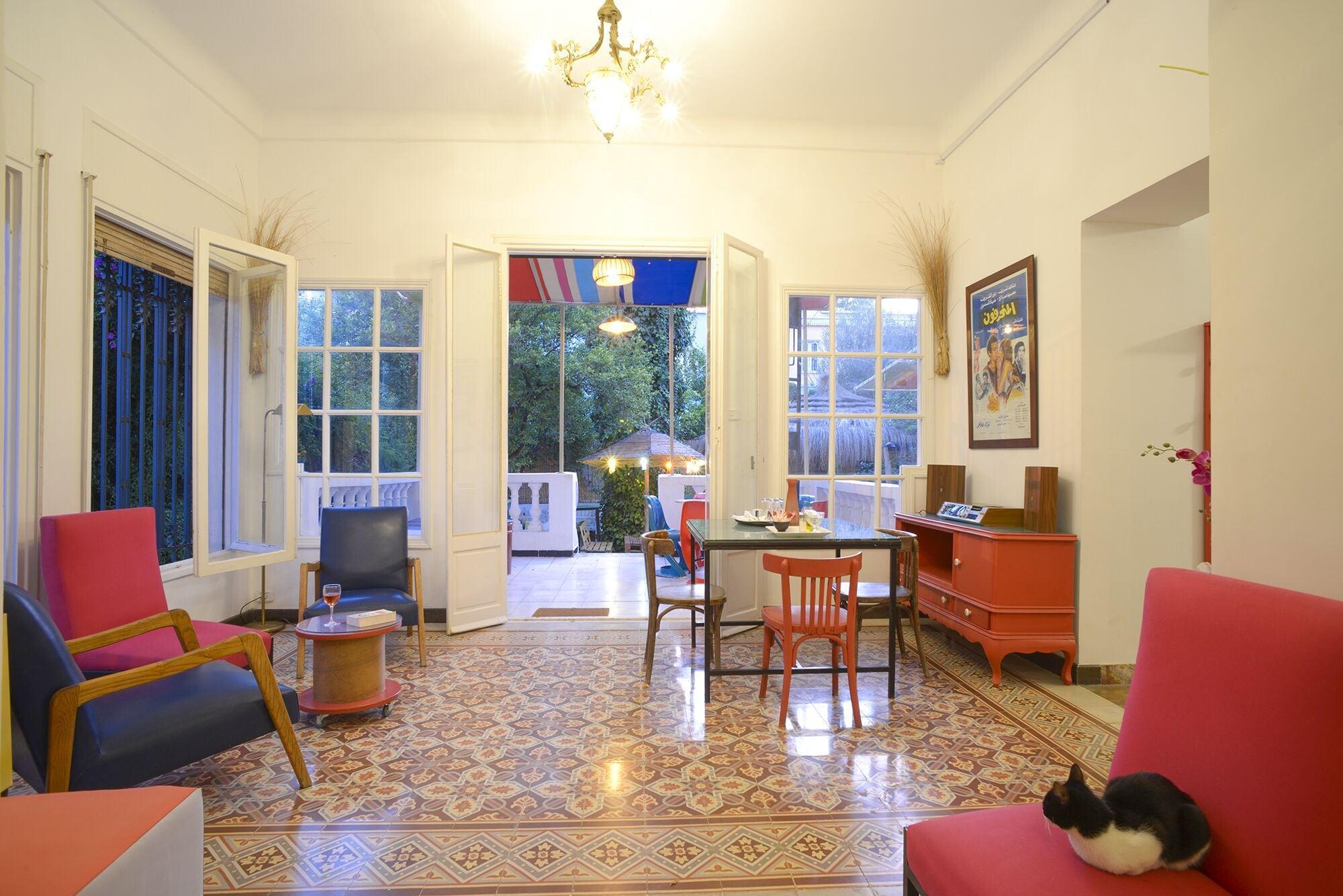 Vista Lobby Villa Les Palmes