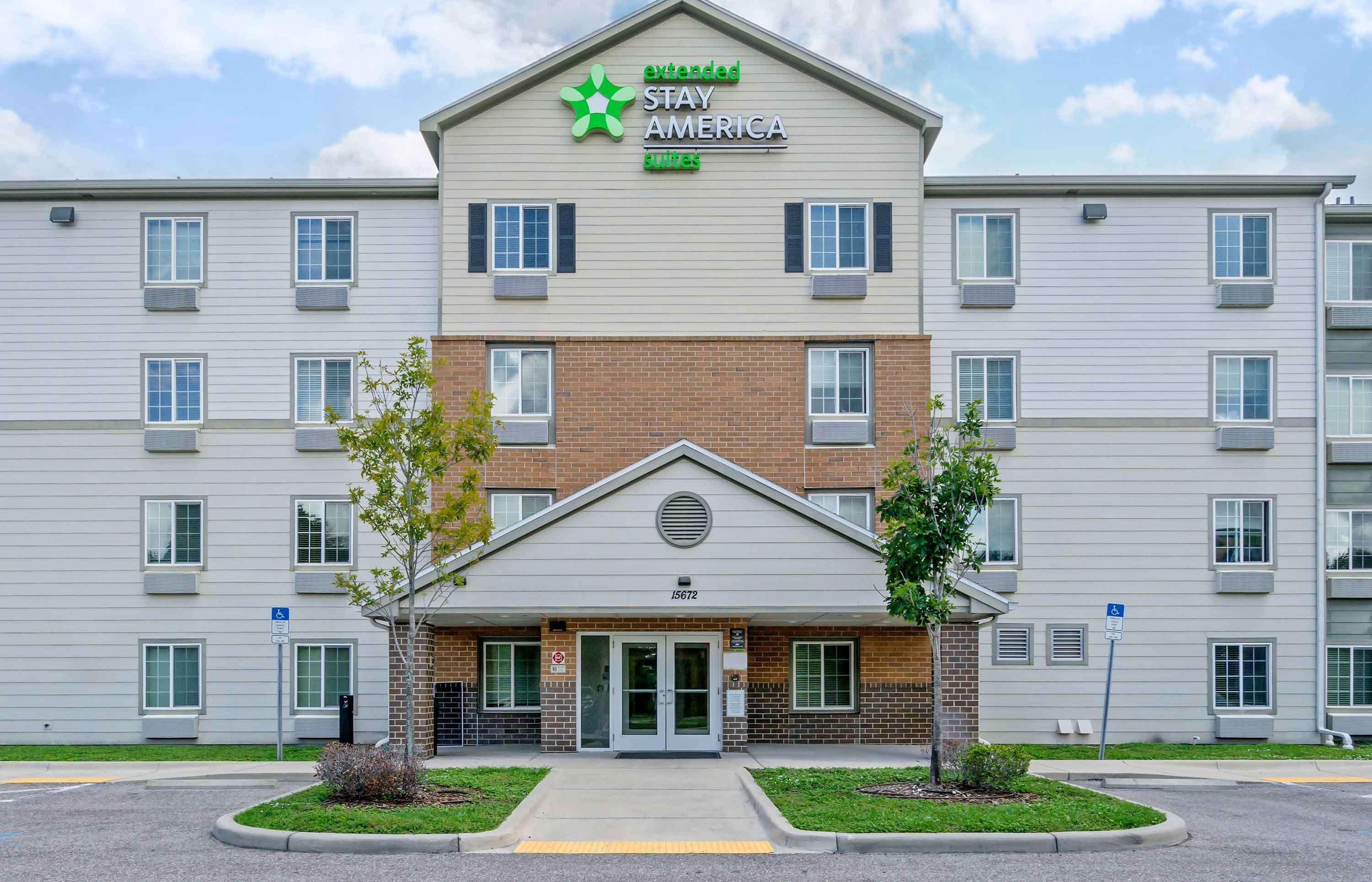 Vista Exterior Extended Stay America Select Suites - Clearwater