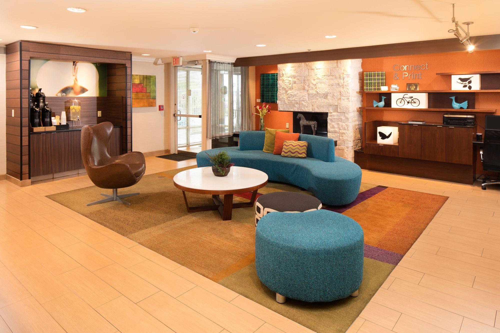 Vista Lobby Fairfield Inn By Marriott Dayton North
