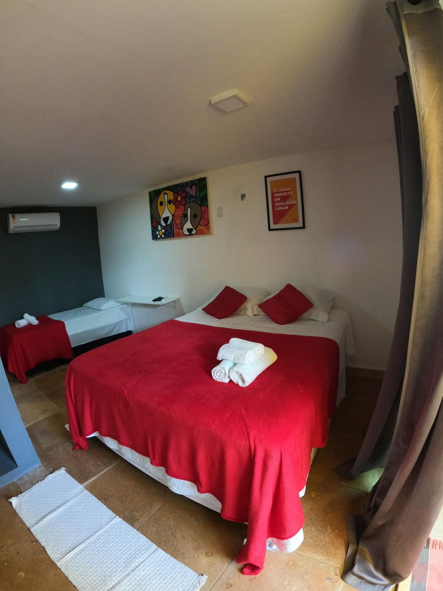Habitación pousada amarante praia