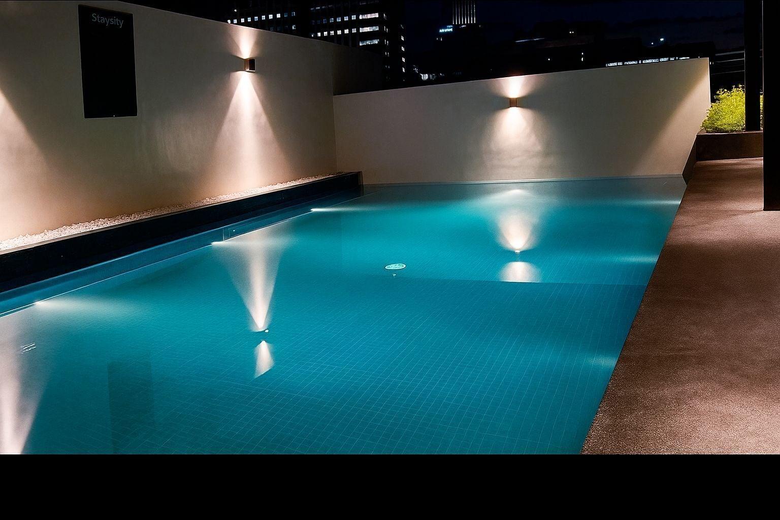 Vista Piscina Staycity Serviced Apartment