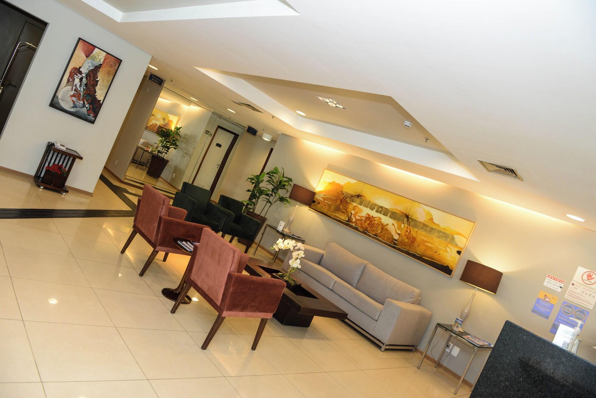 Vista Lobby Astron Hotel Bauru by Nobile