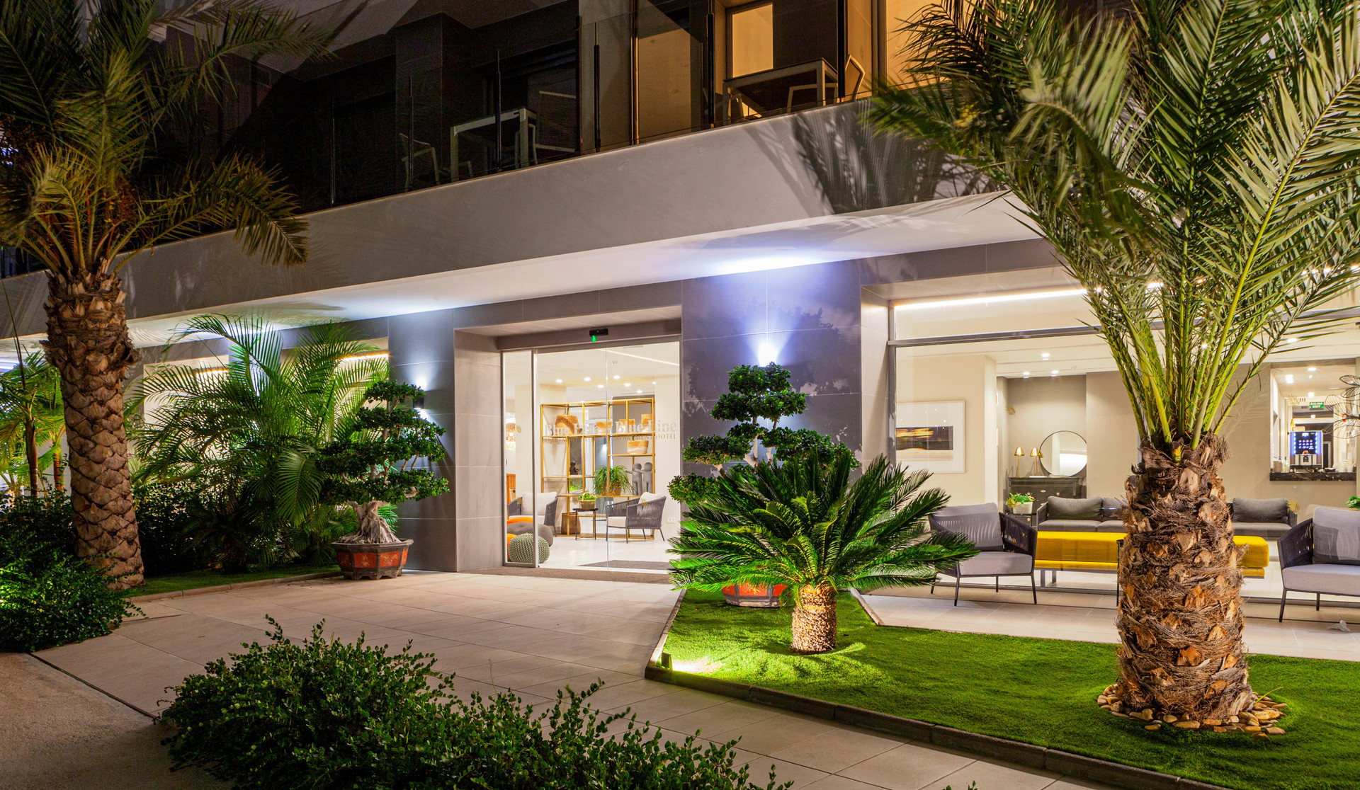 Vista Exterior Blueline Apartmenthotel