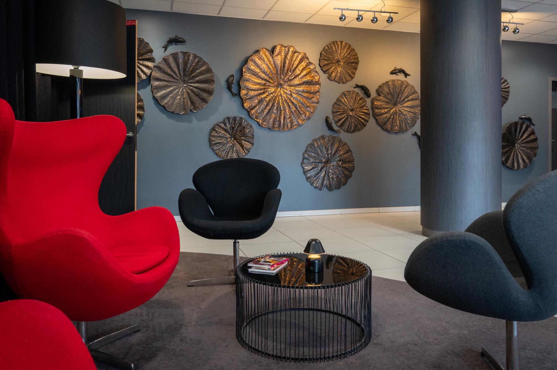 Vista Lobby Nemea Appart Hotel Bordeaux Merignac aeroport