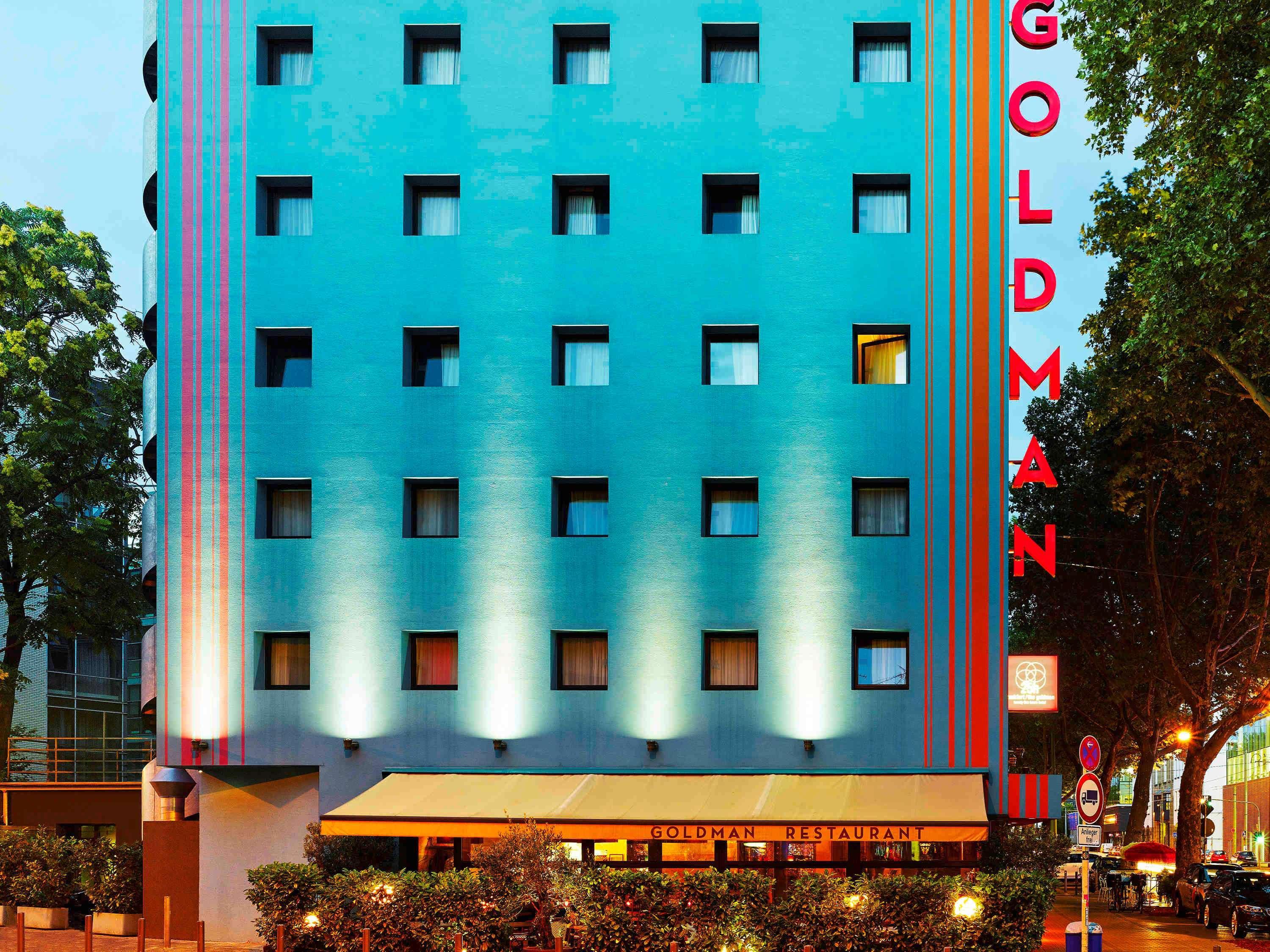 Vista Exterior 25hours Hotel Frankfurt The Goldman