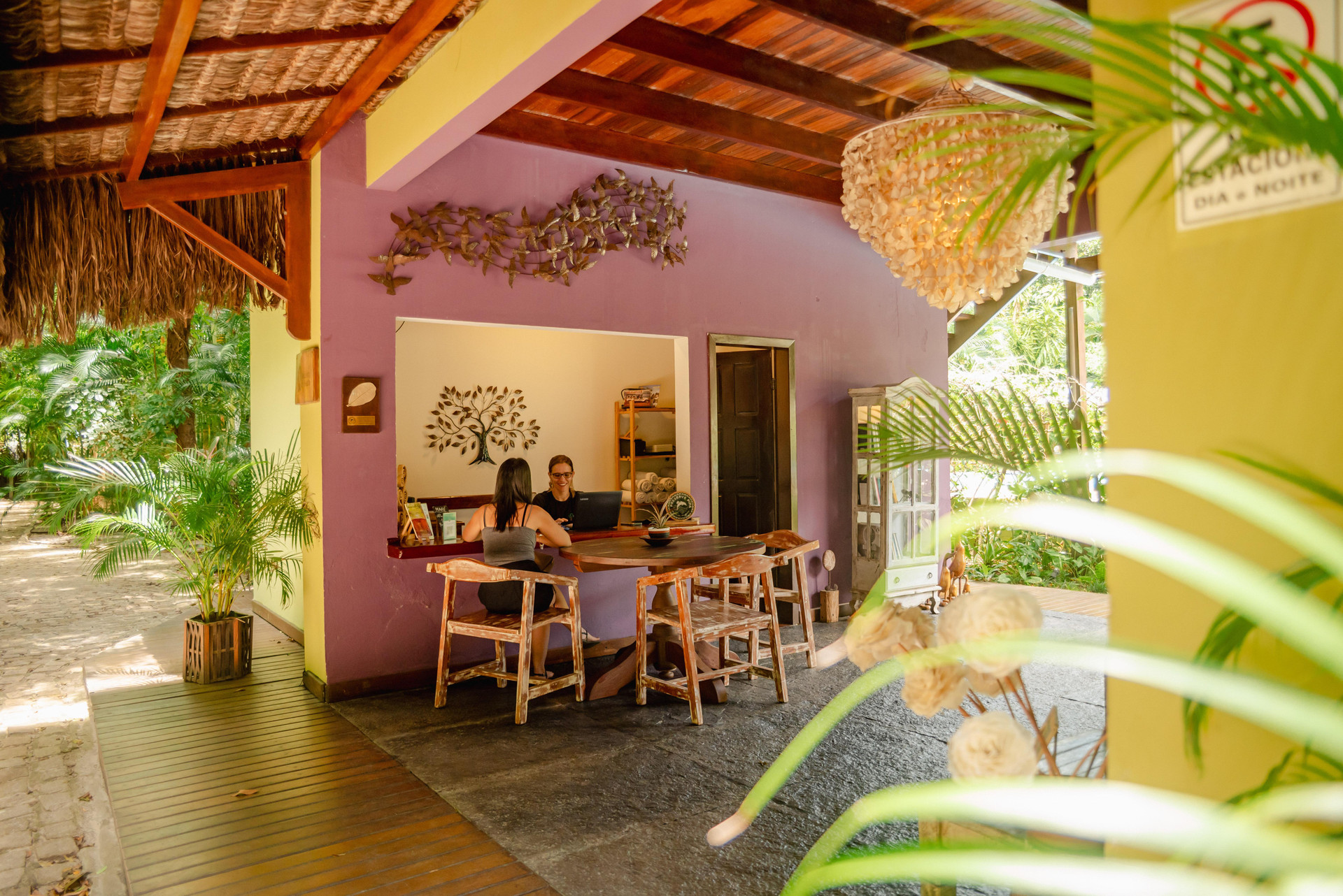 Vista Lobby Hotel Recanto da Mata