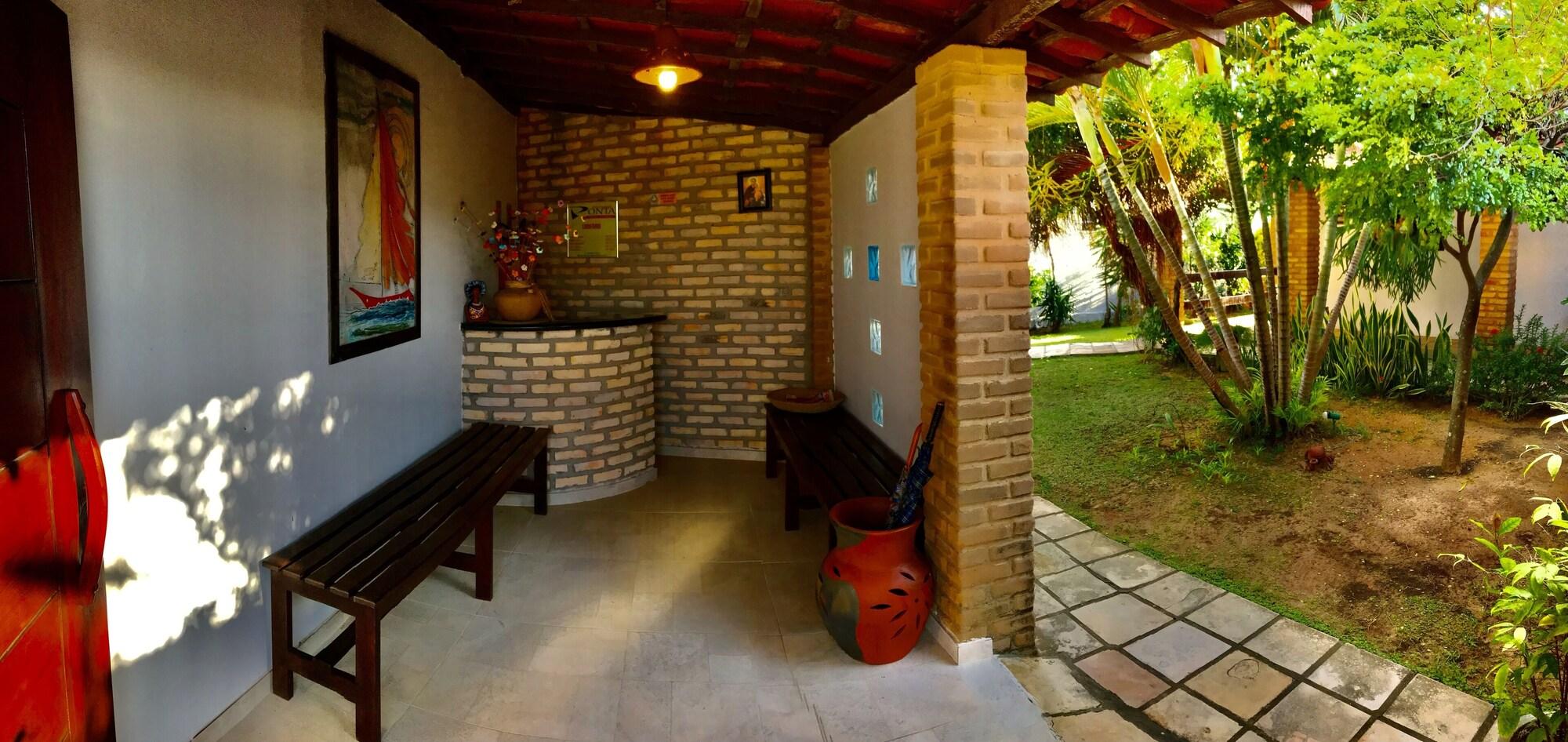 Vista Lobby Pousada Ponta dos Anéis