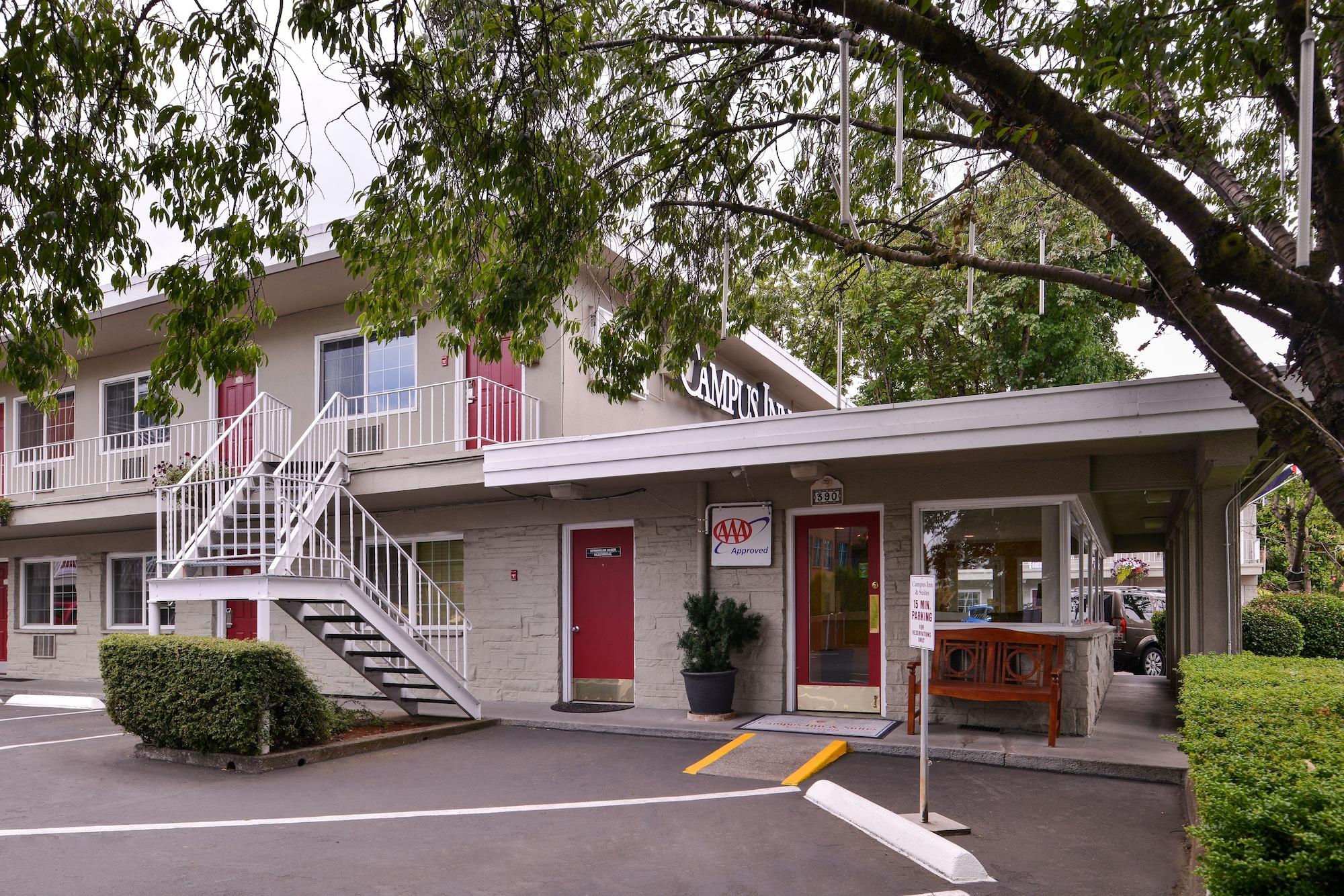 Vista Exterior Campus Inn & Suites Eugene Downtown
