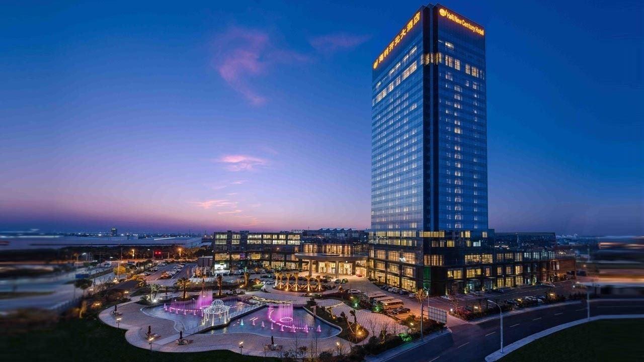 Vista Exterior Haili New Century Grand Hotel Haiyan